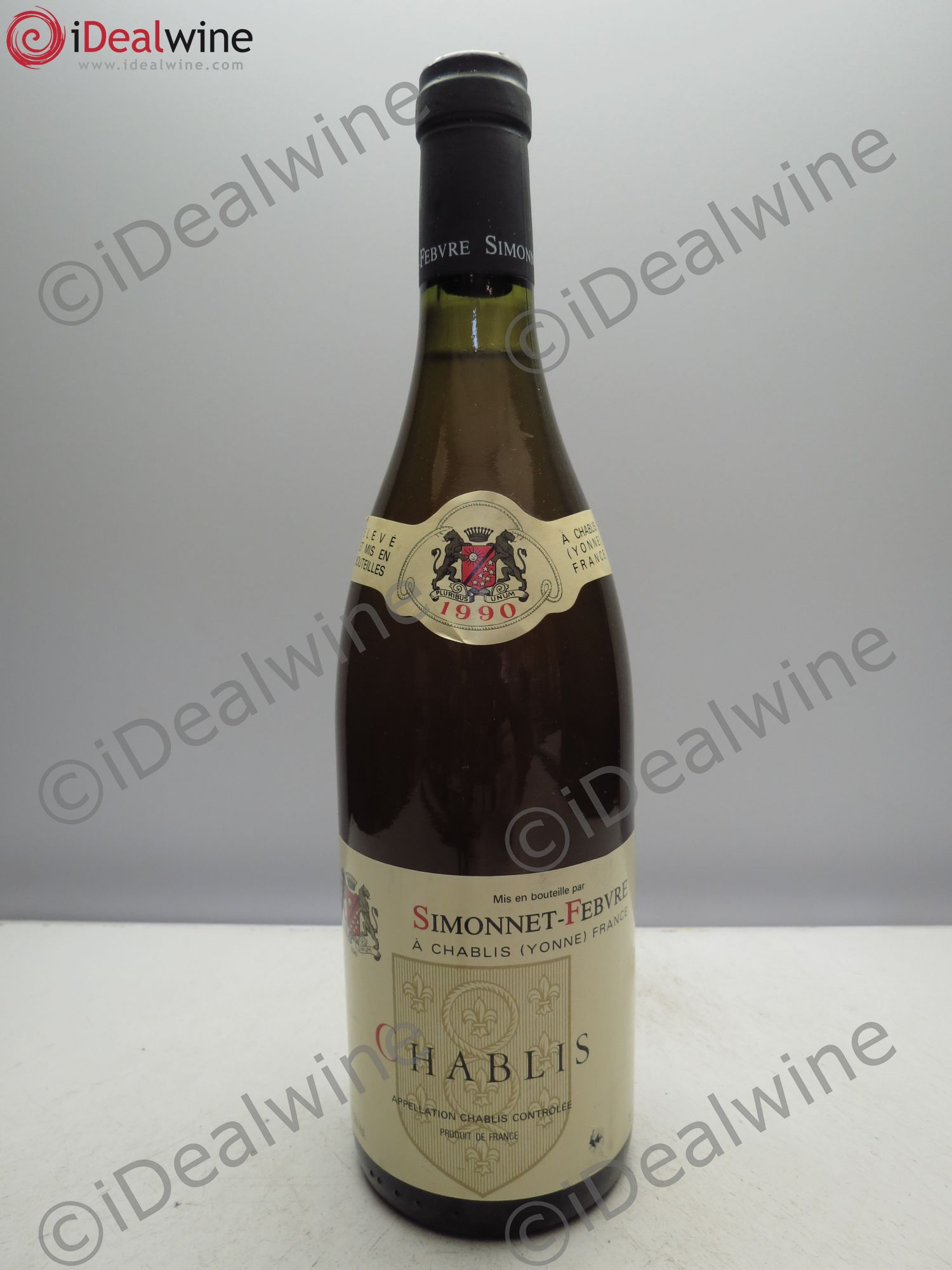 Chablis Simmonet Febvre 1990 - Lot de 1 bouteille - 0