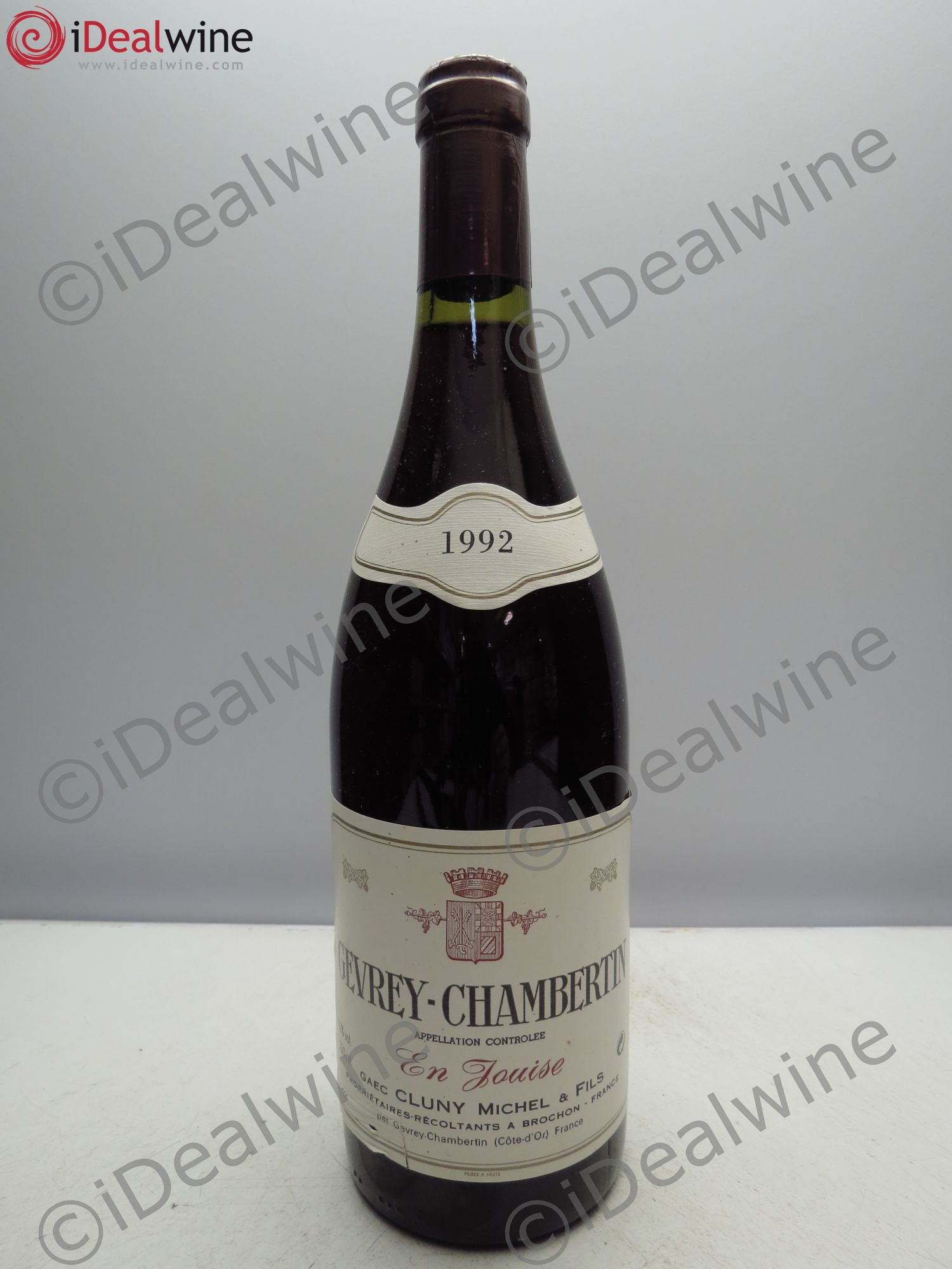 Gevrey-Chambertin en Jouise Michel Cluny 1992 - Posten von 6 Flaschen - 0
