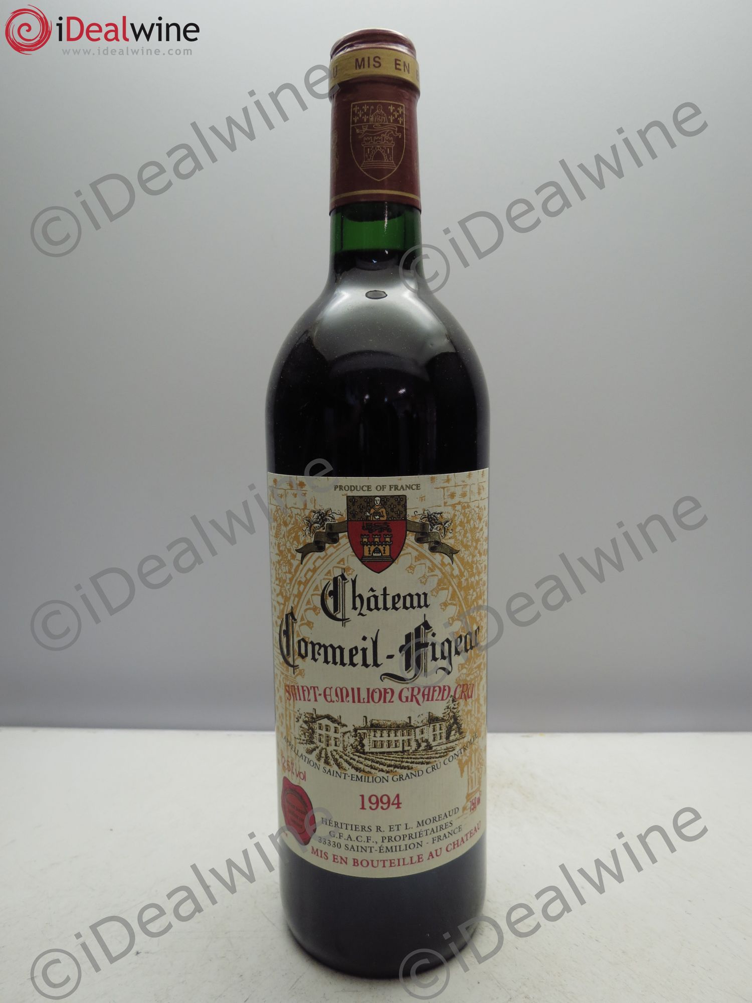 Château Cormeil Figeac 1994 - Lot de 6 bouteilles - 0