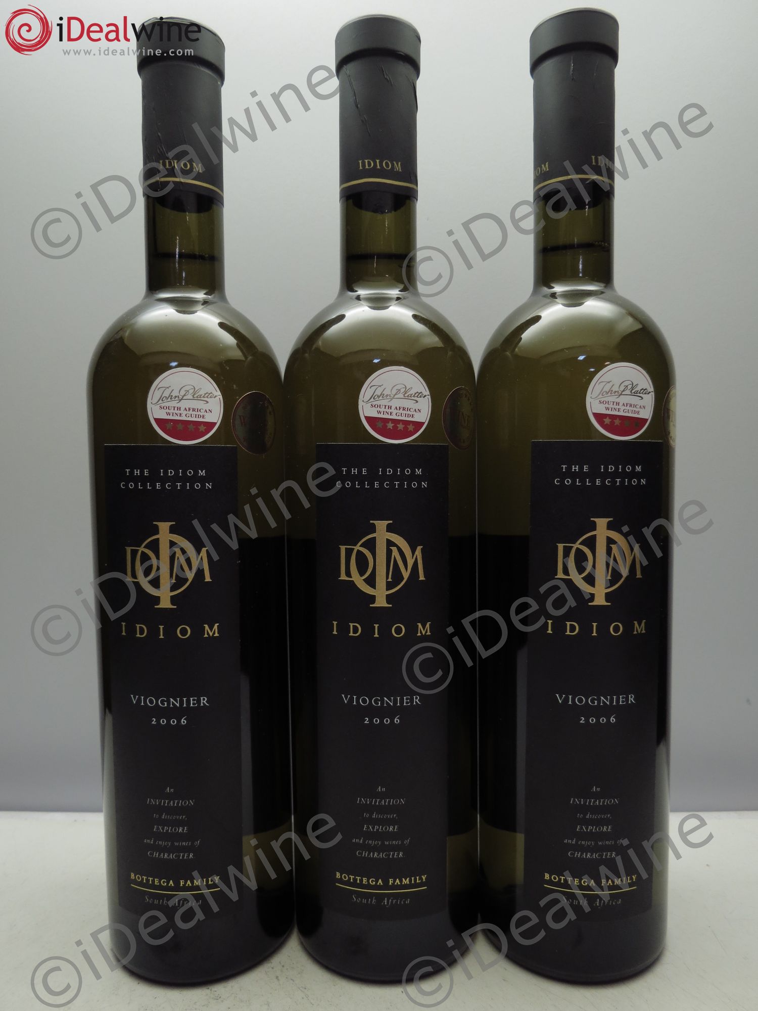 Divers Idiom Viognier 2006 - Posten von 3 Flaschen - 0