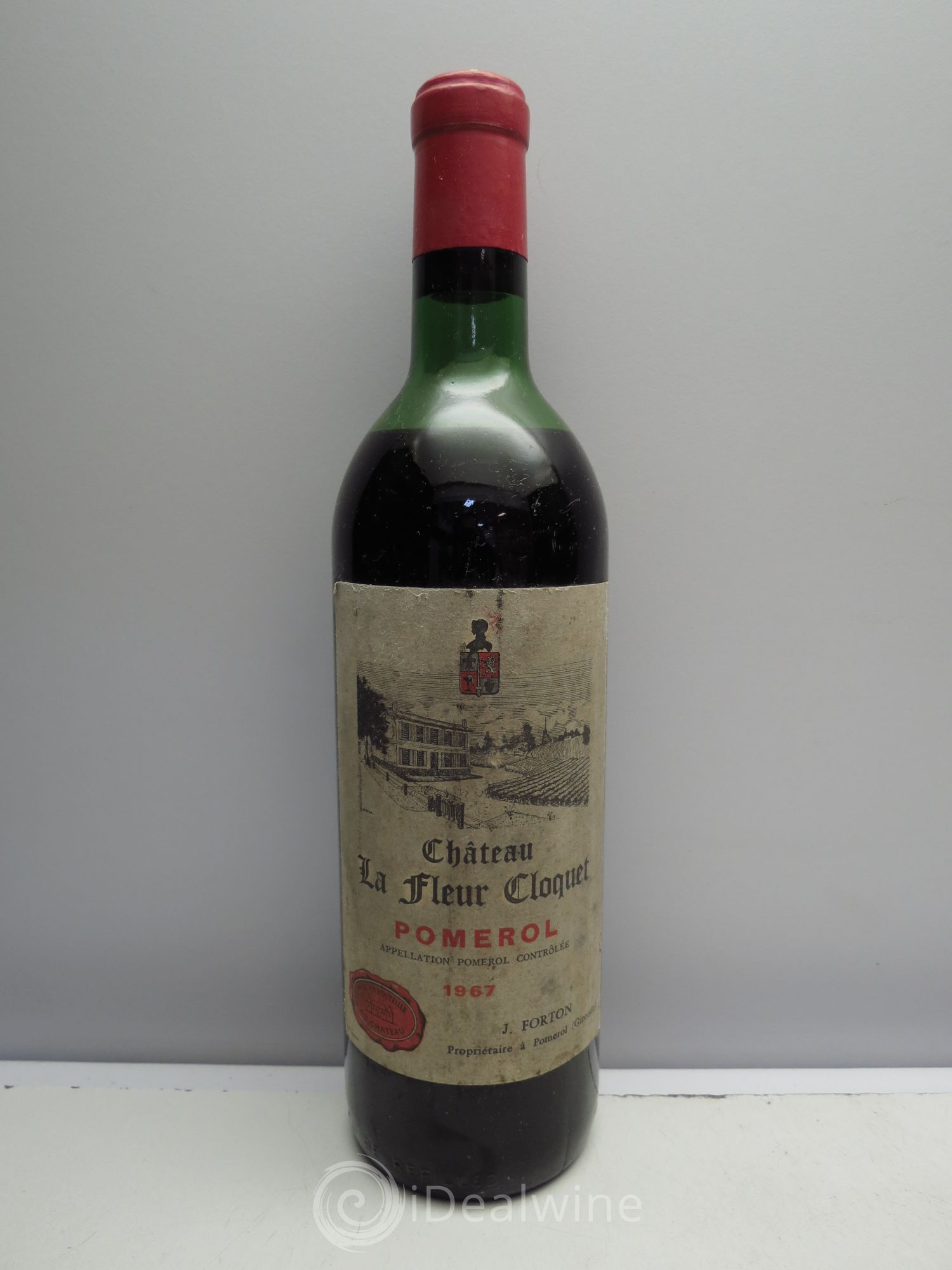 Château La Fleur Cloquet 1967 - Lot de 1 bouteille - 0