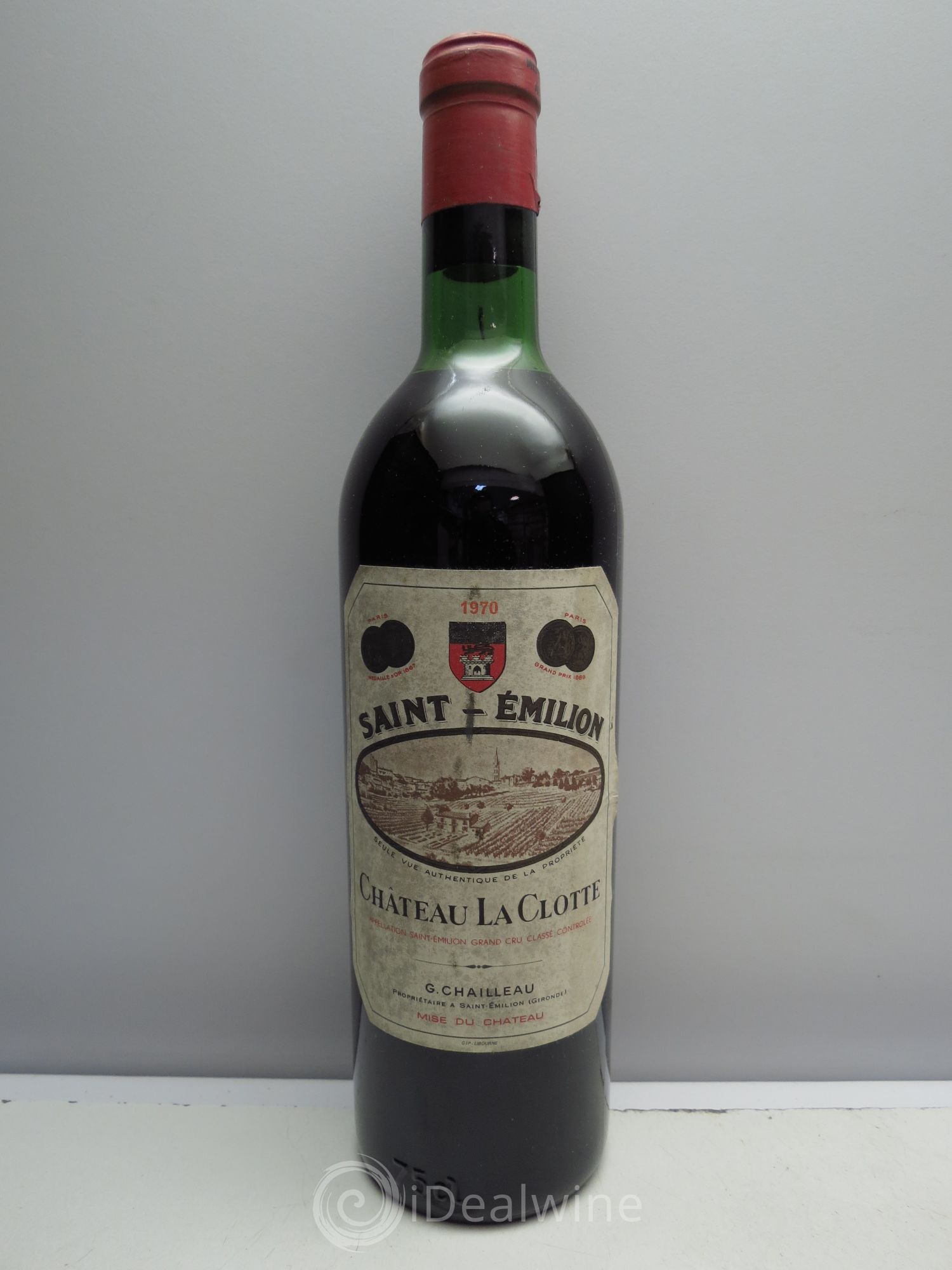 Château la Clotte 1970 - Lot de 1 bouteille - 0
