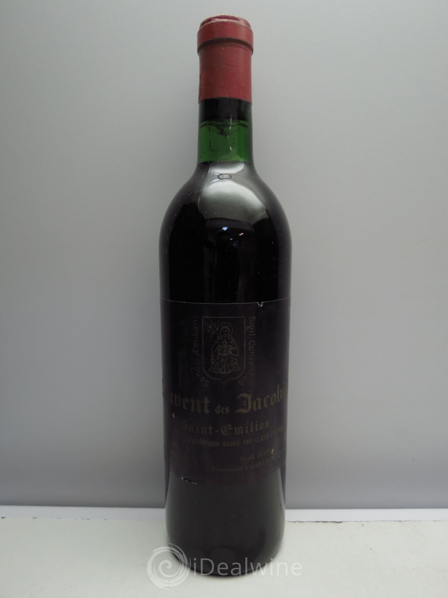 Château Couvent des Jacobins Grand Cru Classé 1971 - Lot de 1 bouteille - 0