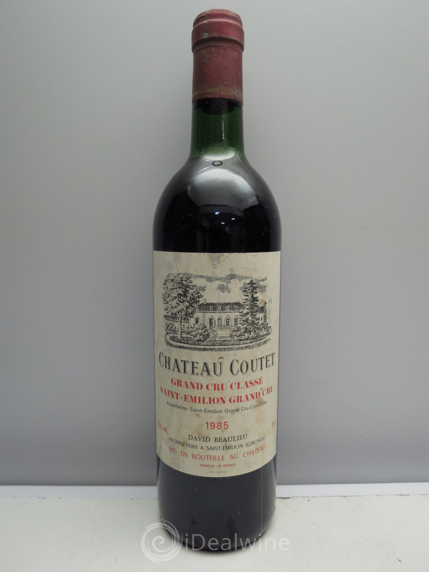 Saint-Émilion Château Coutet 1985 - Lot de 1 bouteille - 0