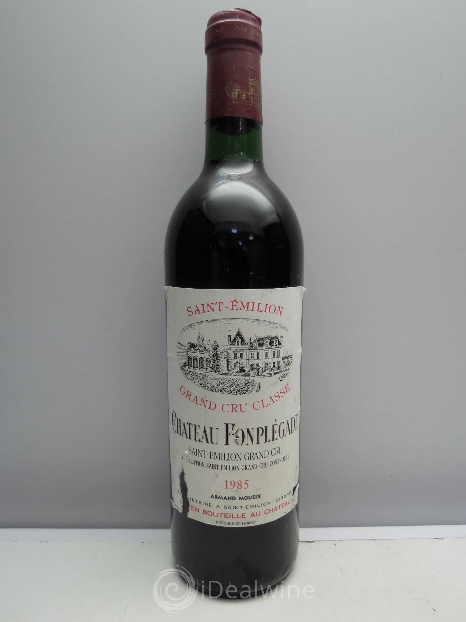 Saint-Émilion Château Fonplégade 1985 - Posten von 1 Flasche - 0