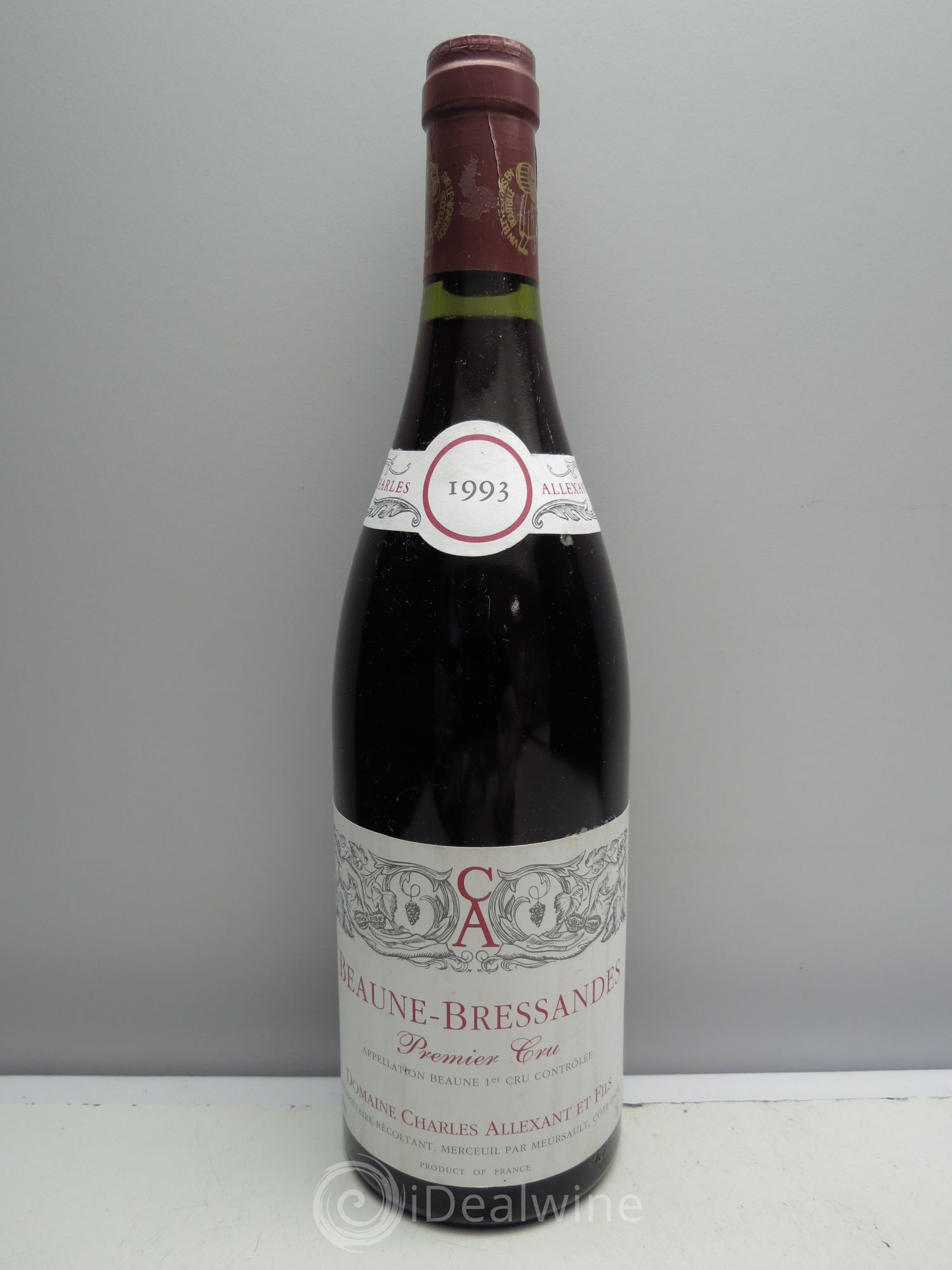 Beaune 1er Cru Charles Allexant 1993 - Lot de 6 bouteilles - 0