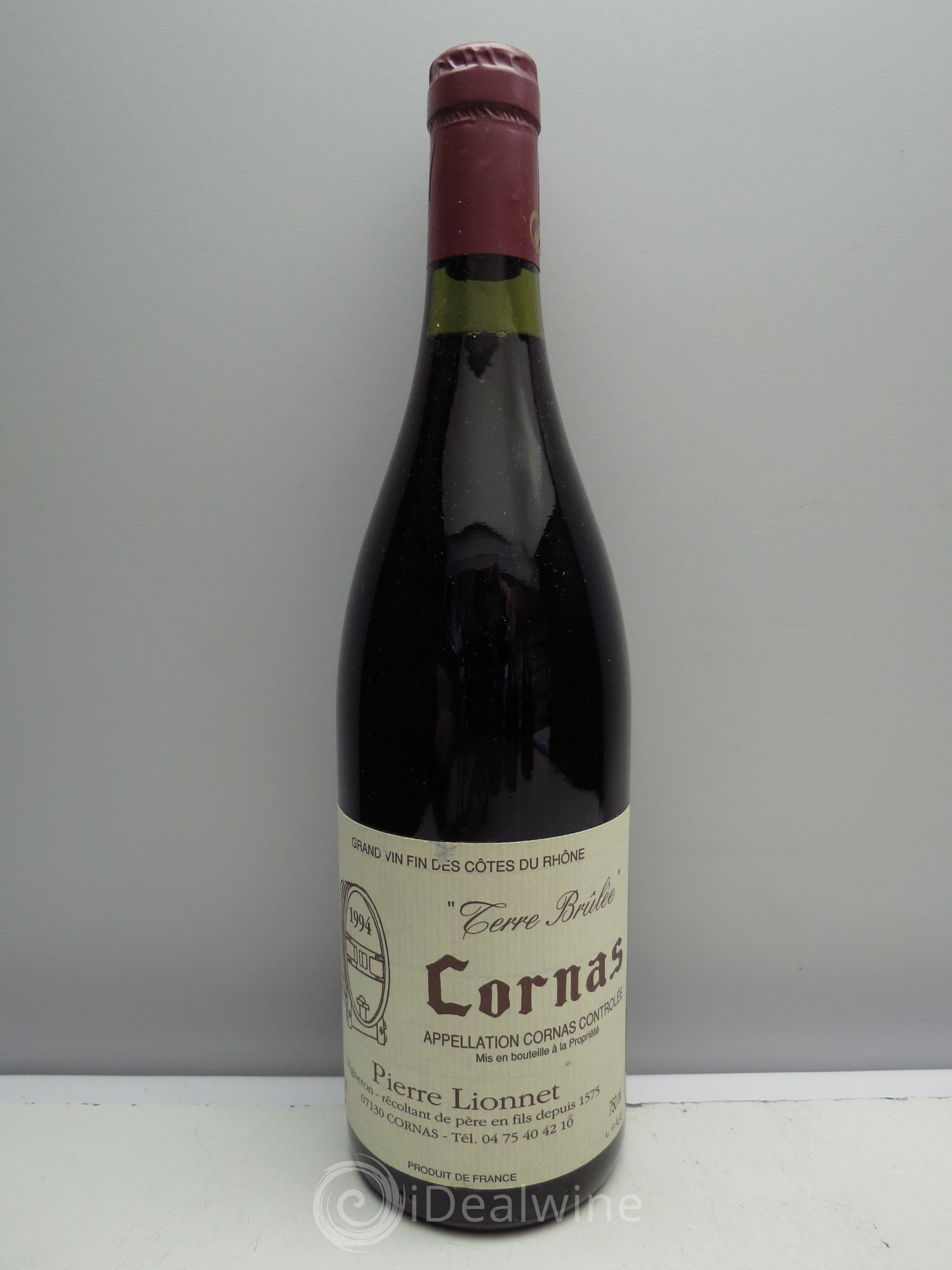 Cornas Terre Brûlée Pierre Lionnet 1994 - Posten von 6 Flaschen - 0
