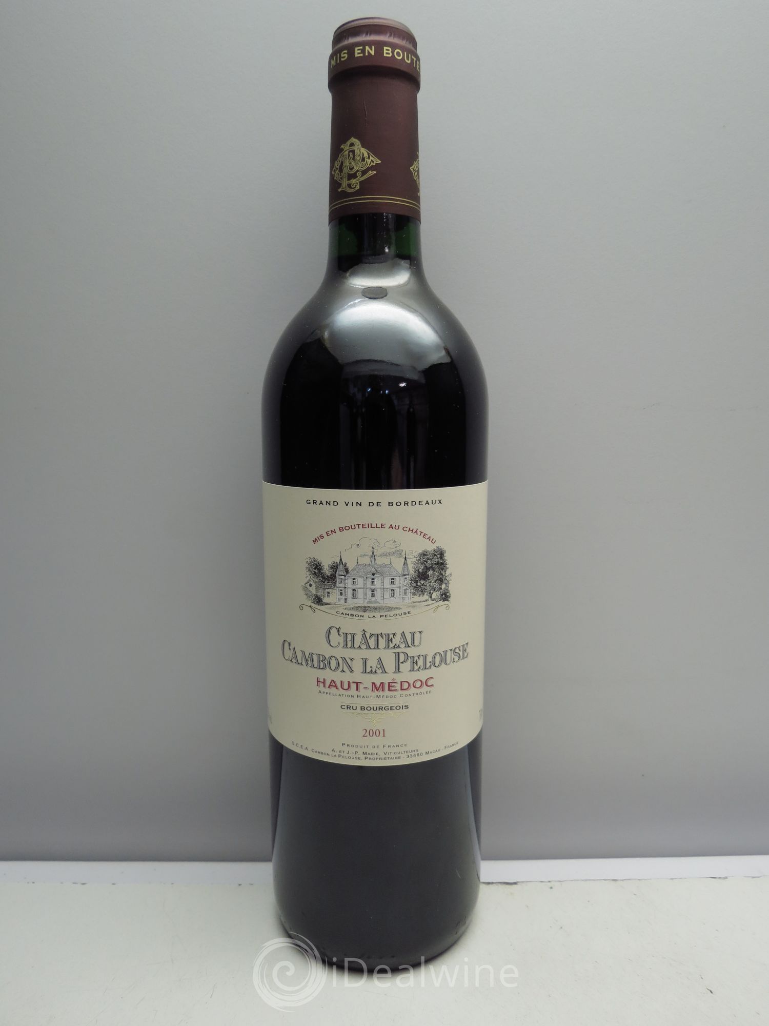 Château Cambon la Pelouse Cru Bourgeois 2001 - Lot de 6 bouteilles - 0