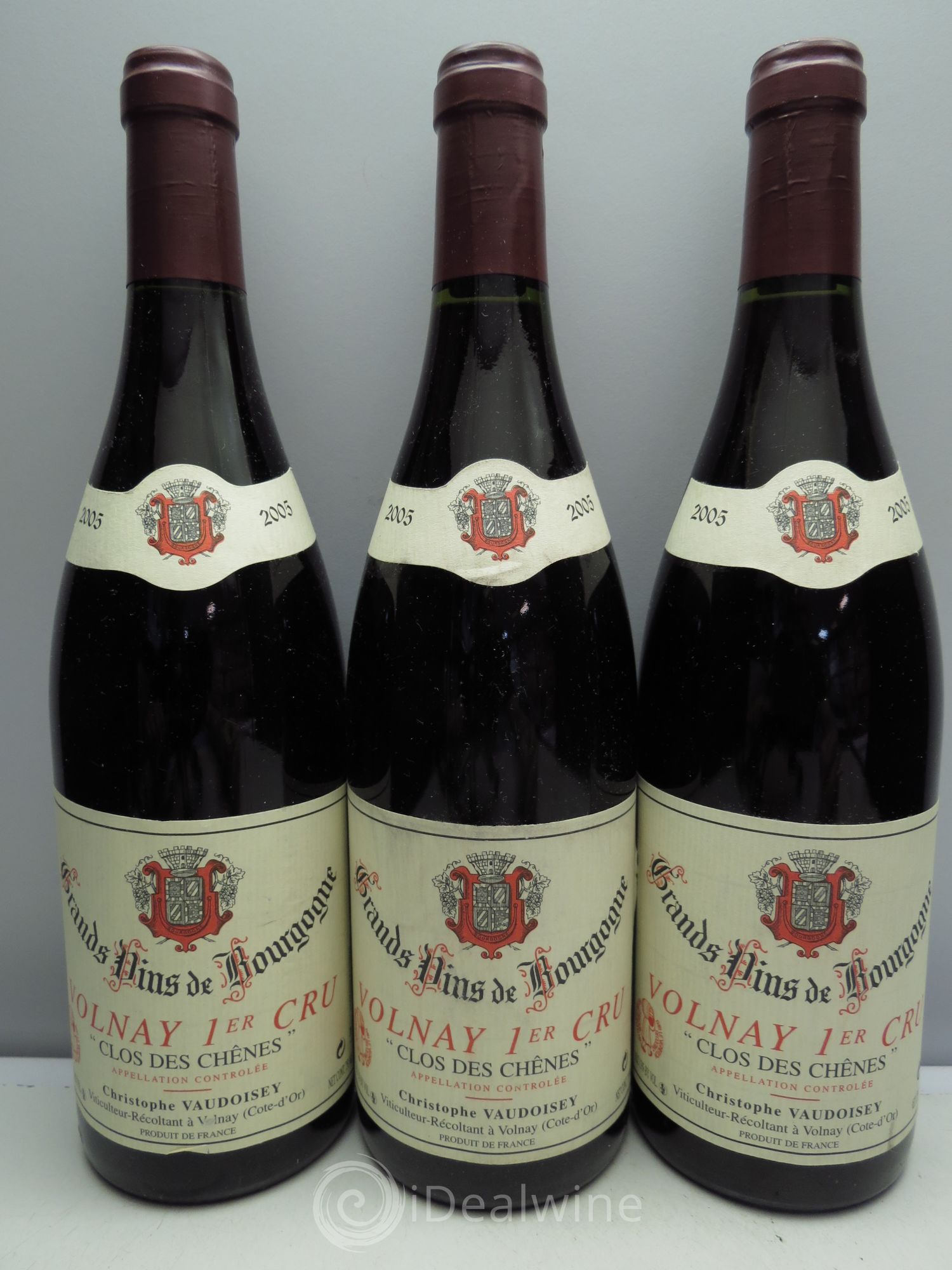 Volnay 1er Cru 2005 - Lot de 3 bouteilles - 0