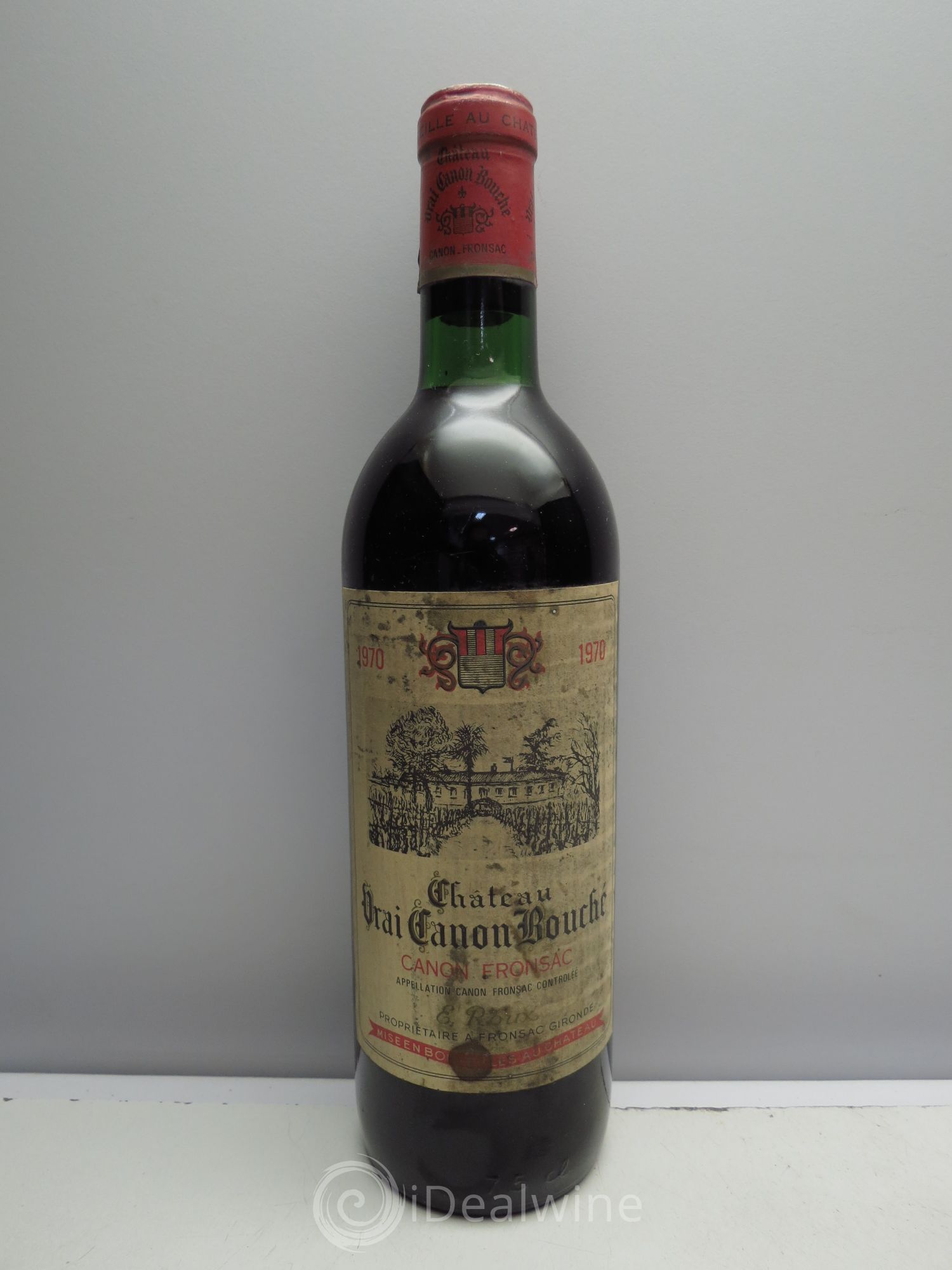 Canon-Fronsac Château Vrai Canon Bouché 1970 - Lot de 1 bouteille - 0
