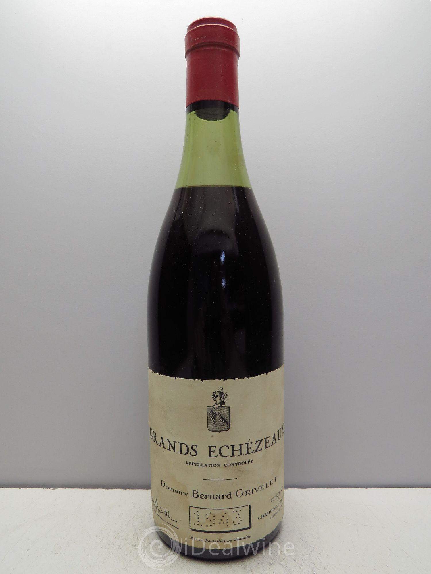 Grands-Echezeaux Grand Cru B.Grivelet 1943 - Lot de 1 bouteille - 0
