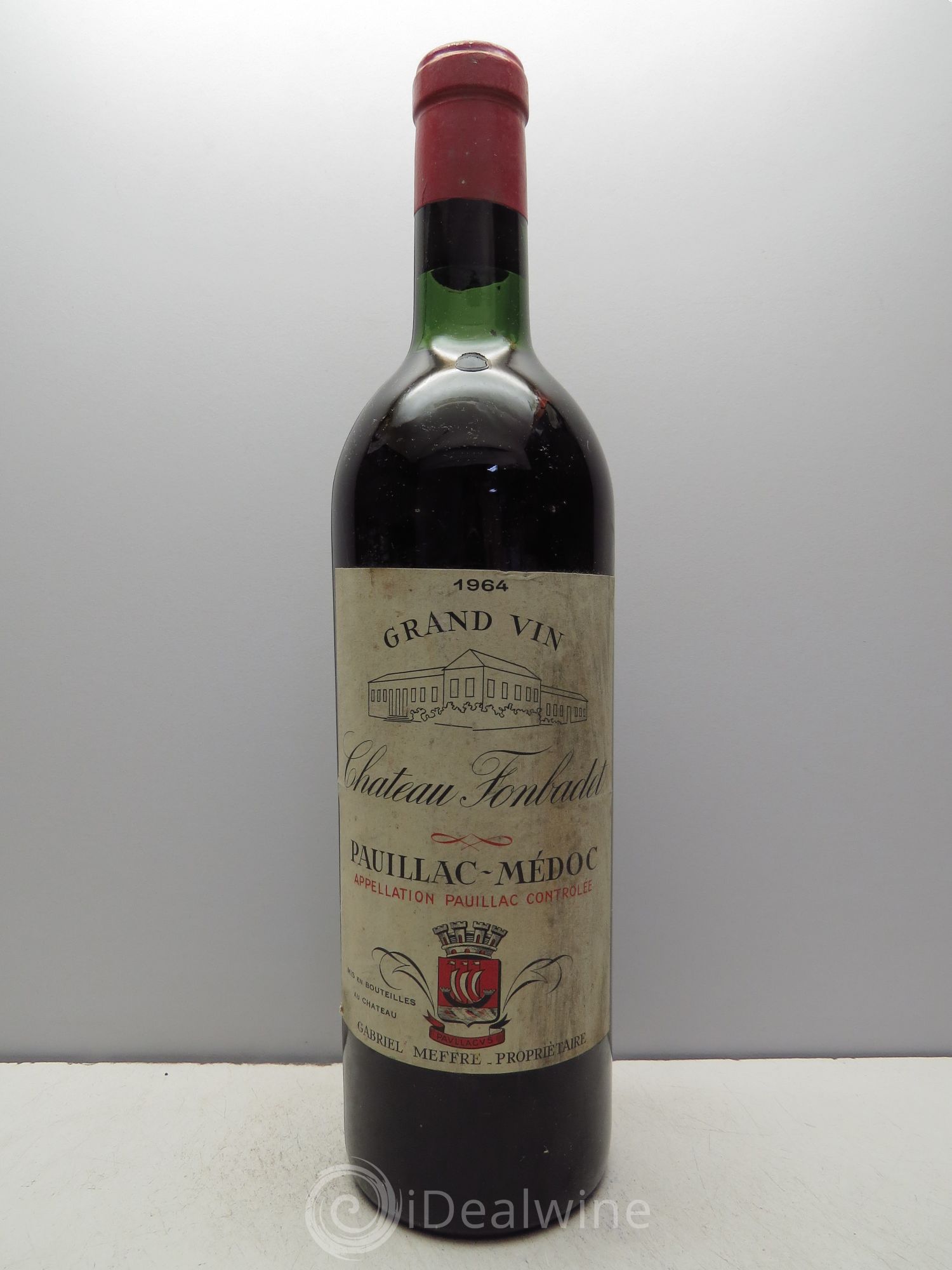 Château Fonbadet 1964 - Lot de 1 bouteille - 0