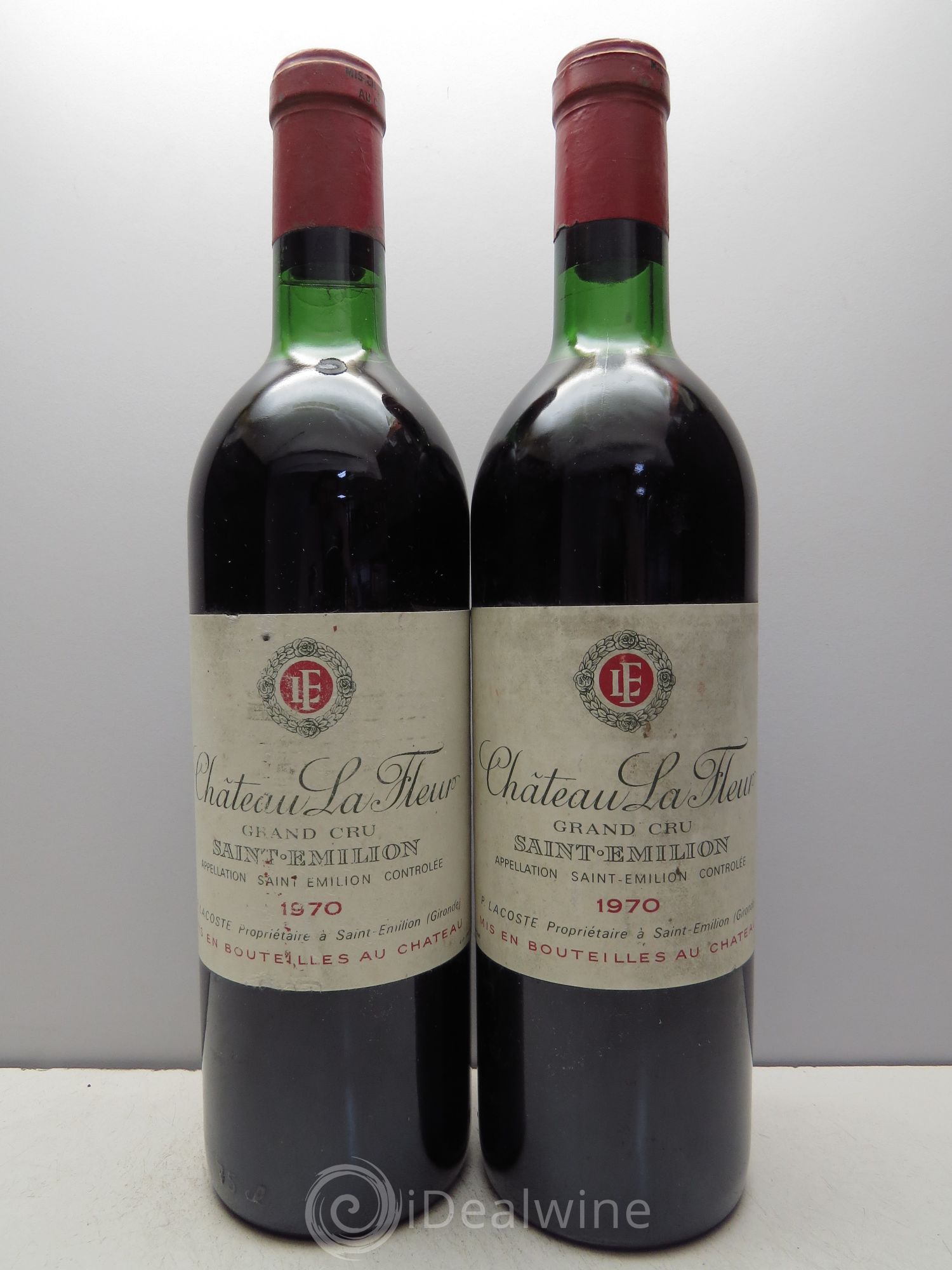 Château La Fleur 1970 - Lot de 2 bouteilles - 0