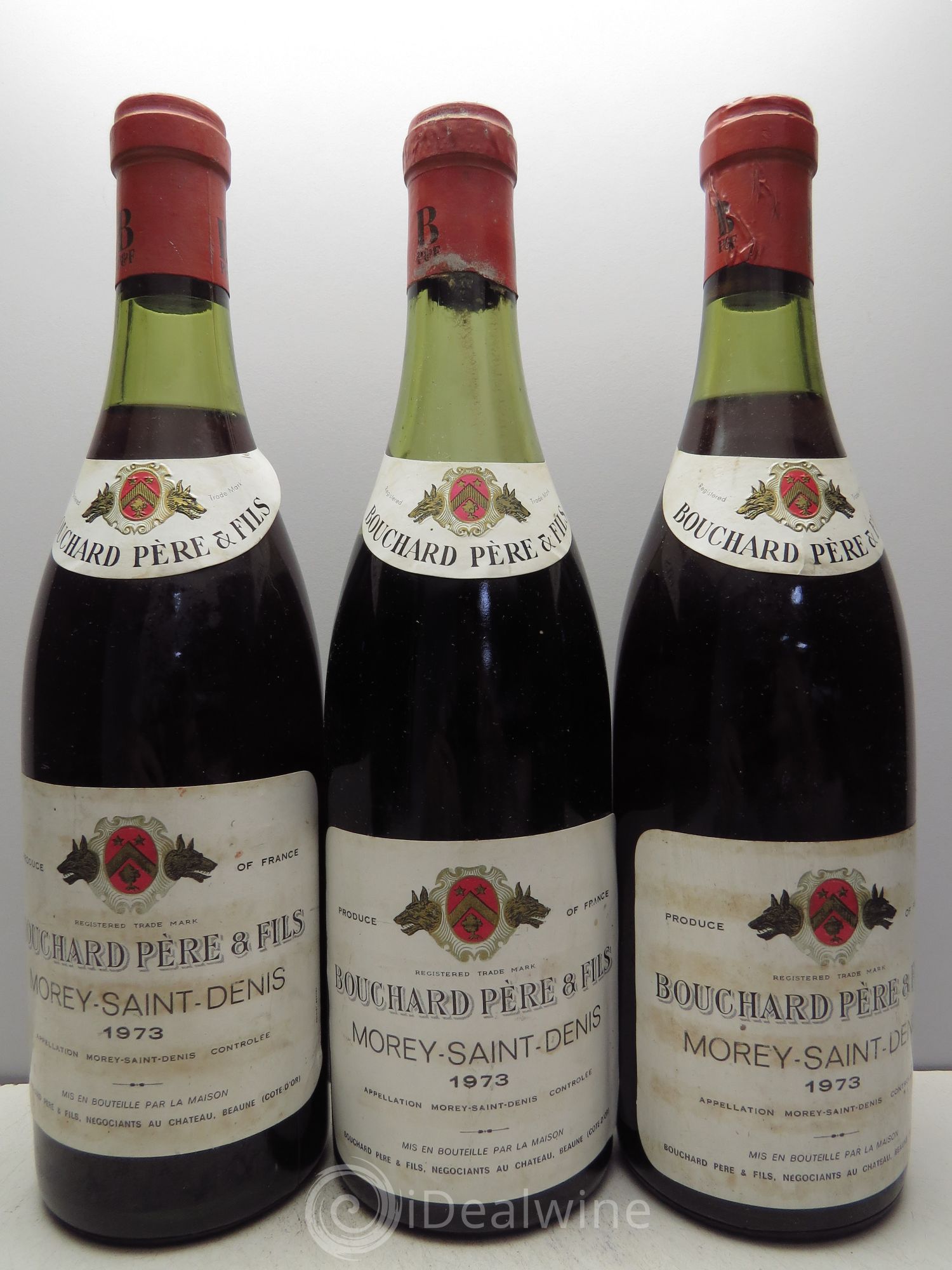Morey-Saint-Denis Bouchard P&F 1973 - Lot de 3 bouteilles - 0