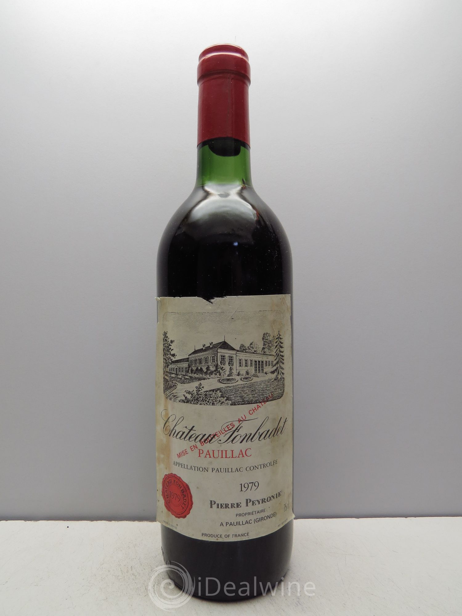 Château Fonbadet 1979 - Lot de 1 bouteille - 0