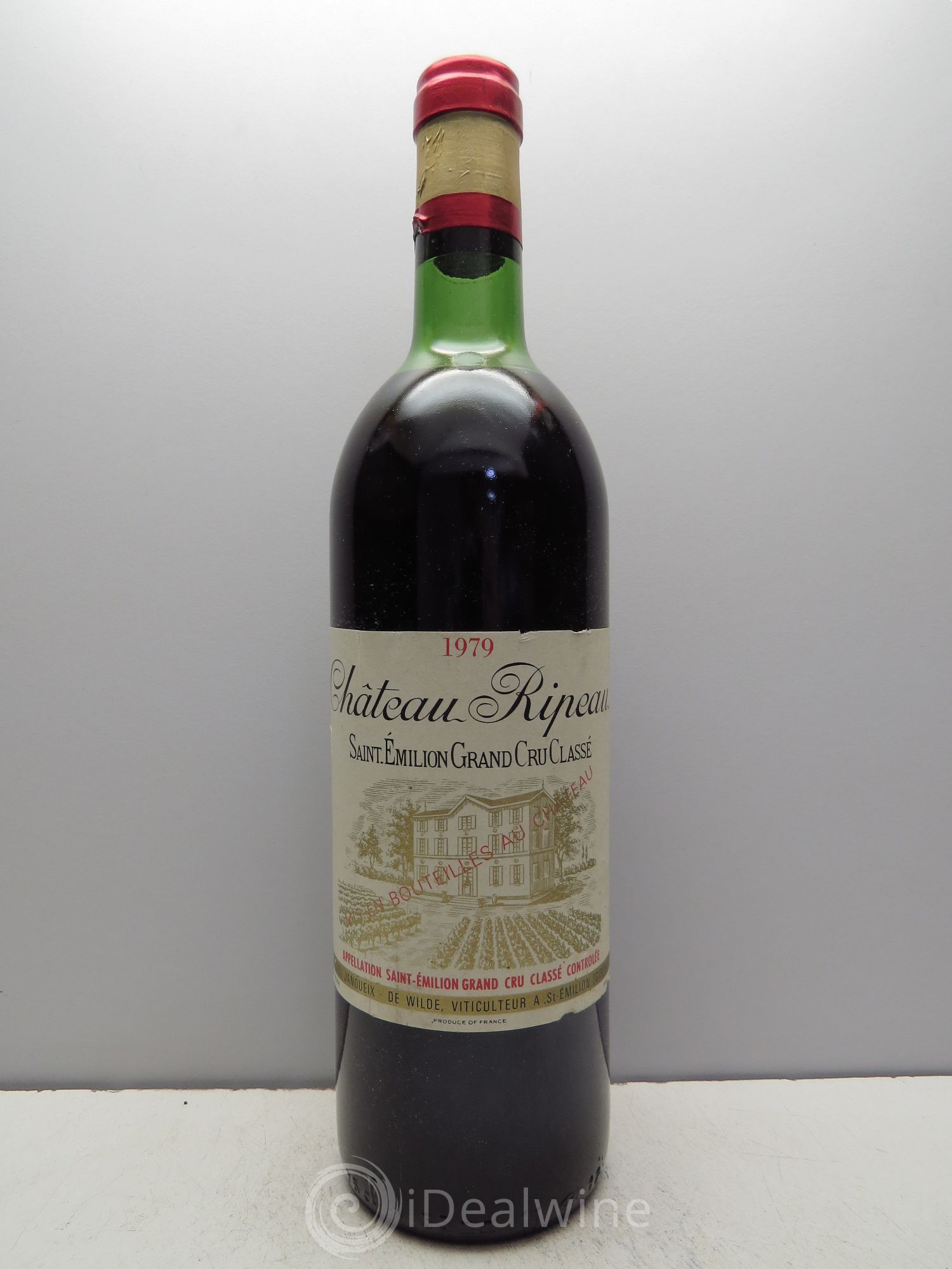 Château Ripeau Grand Cru Classé 1979 - Lot de 6 bouteilles - 0