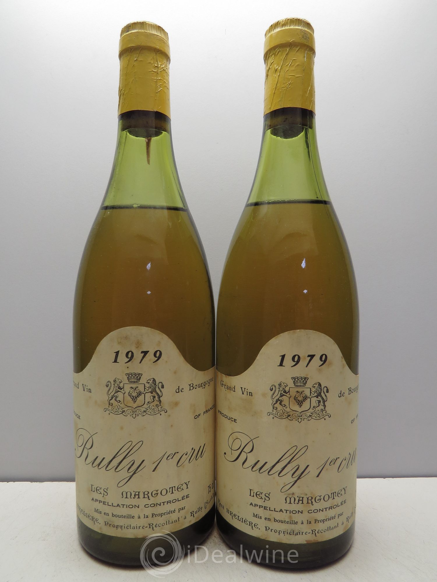Rully 1er Cru R.Bretière 1979 - Lotto di 2 bottiglie - 0