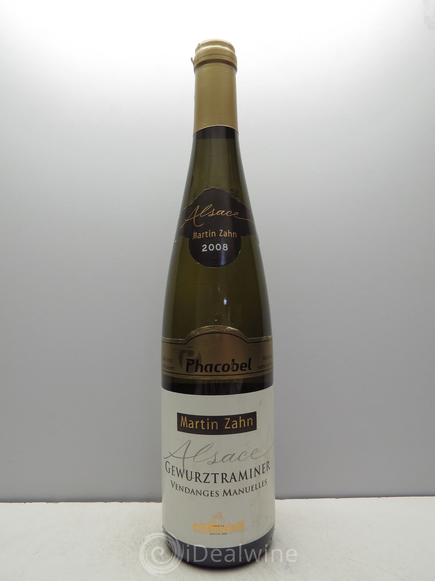 Gewurztraminer Vendanges Manuelles Martin Zahn (sans prix de réserve) 2008 - Posten von 1 Flasche - 0