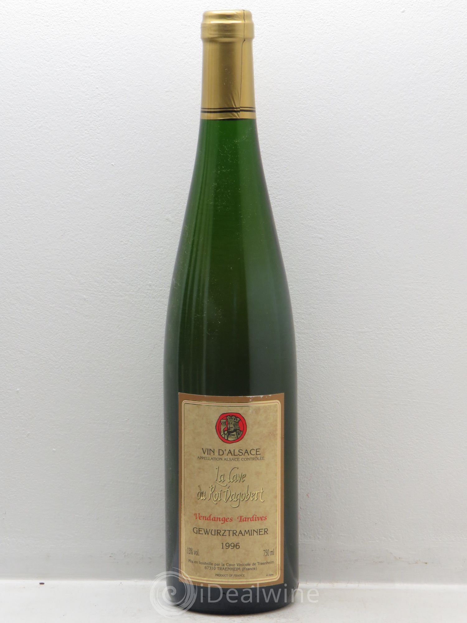 Gewurztraminer Vendanges Tardives la Cave du Roi Dagobert (sans prix de réserve) 1996 - Lotto di 1 bottiglia - 0
