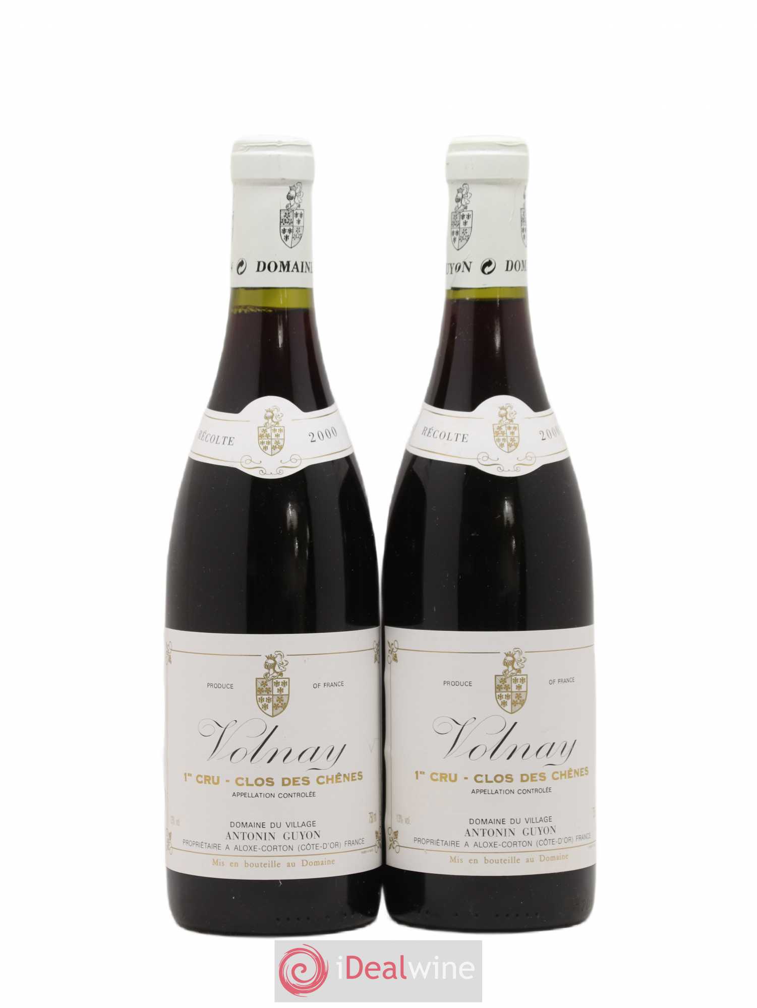 Volnay 1er Cru Clos des Chênes Antonin Guyon 2000 - Posten von 2 Flaschen - 0