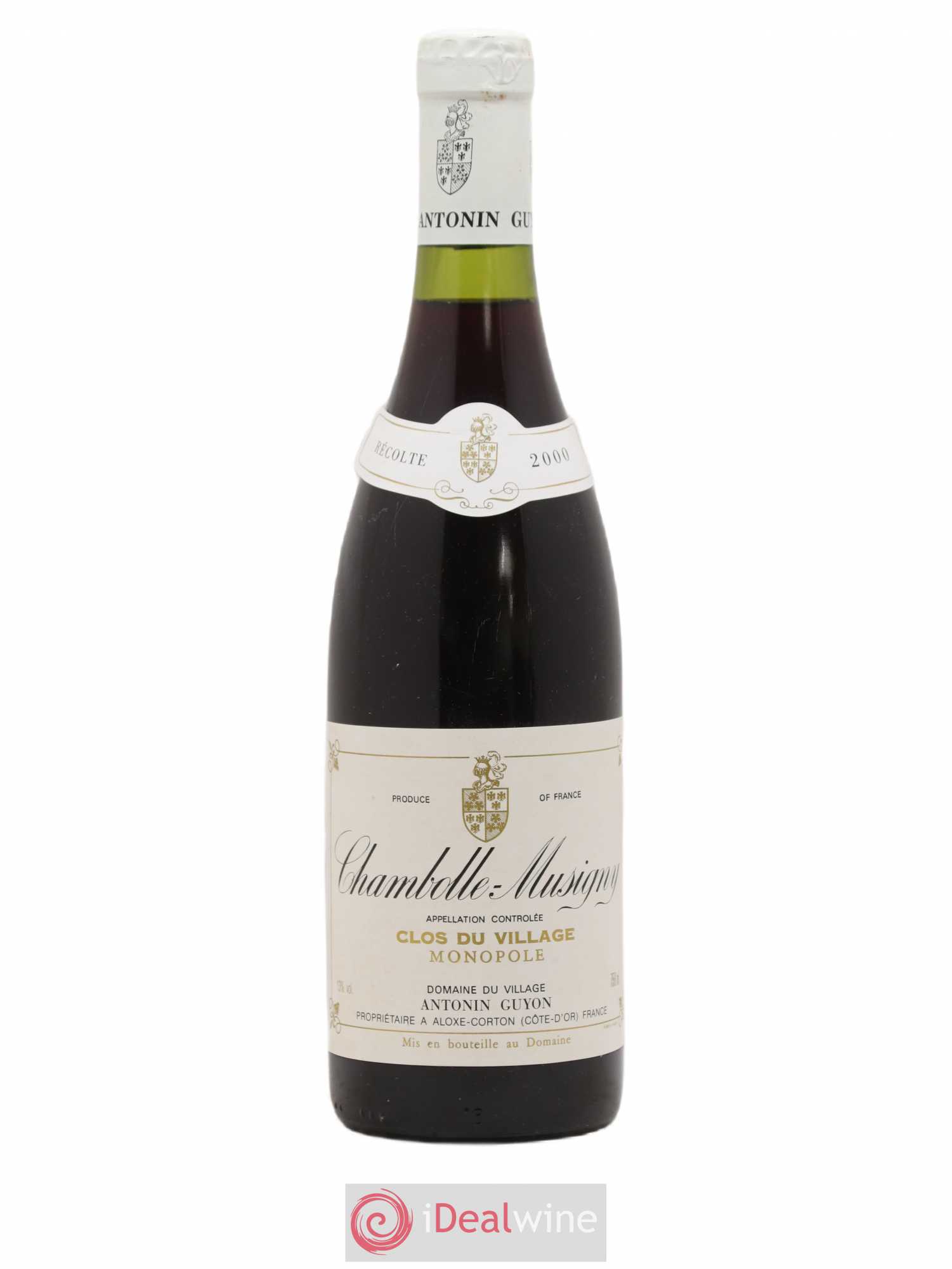 Chambolle-Musigny Clos Du Village Antonin Guyon 2000 - Posten von 1 Flasche - 0