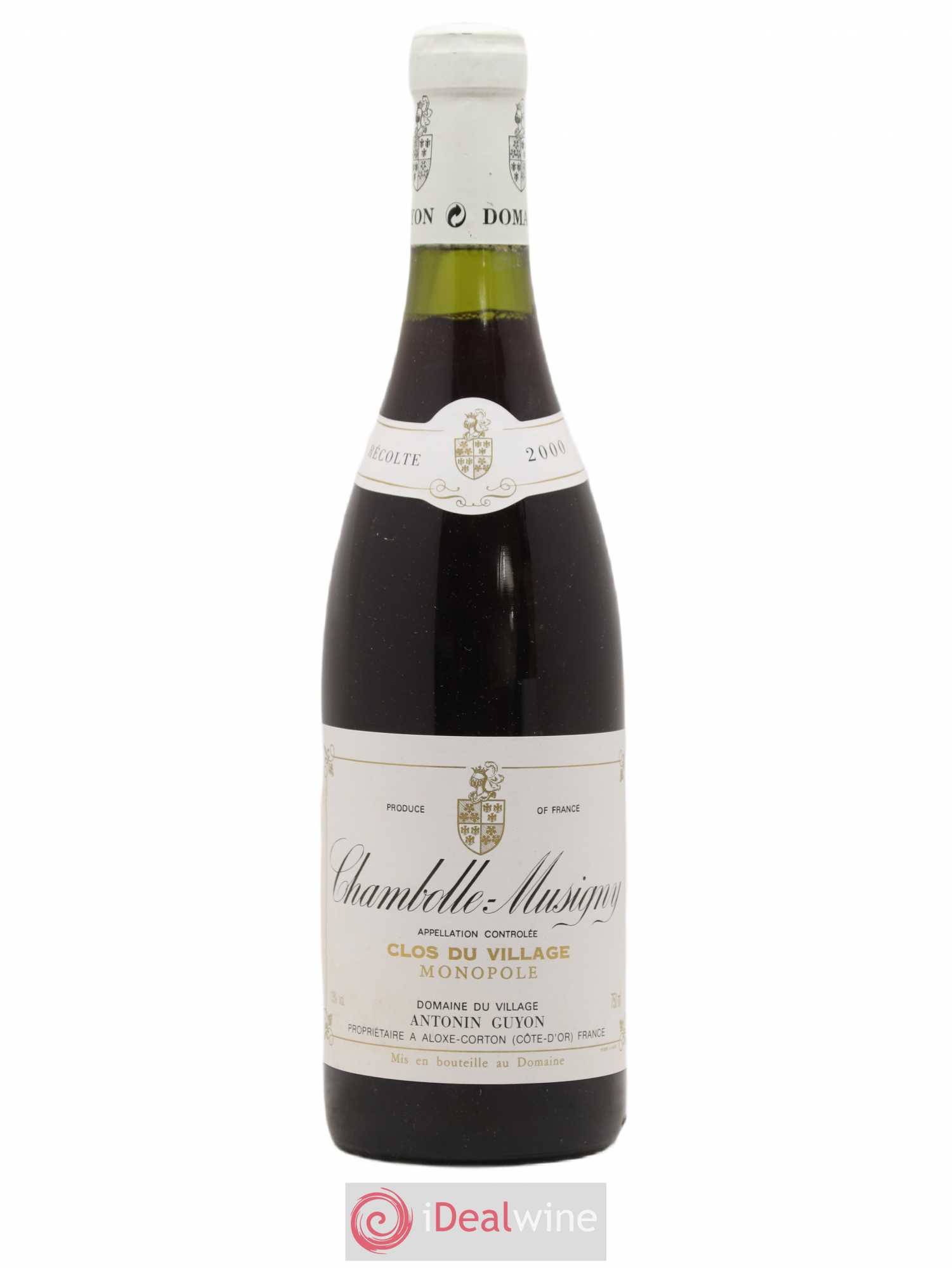 Chambolle-Musigny Clos Du Village Antonin Guyon 2000 - Posten von 1 Flasche - 0