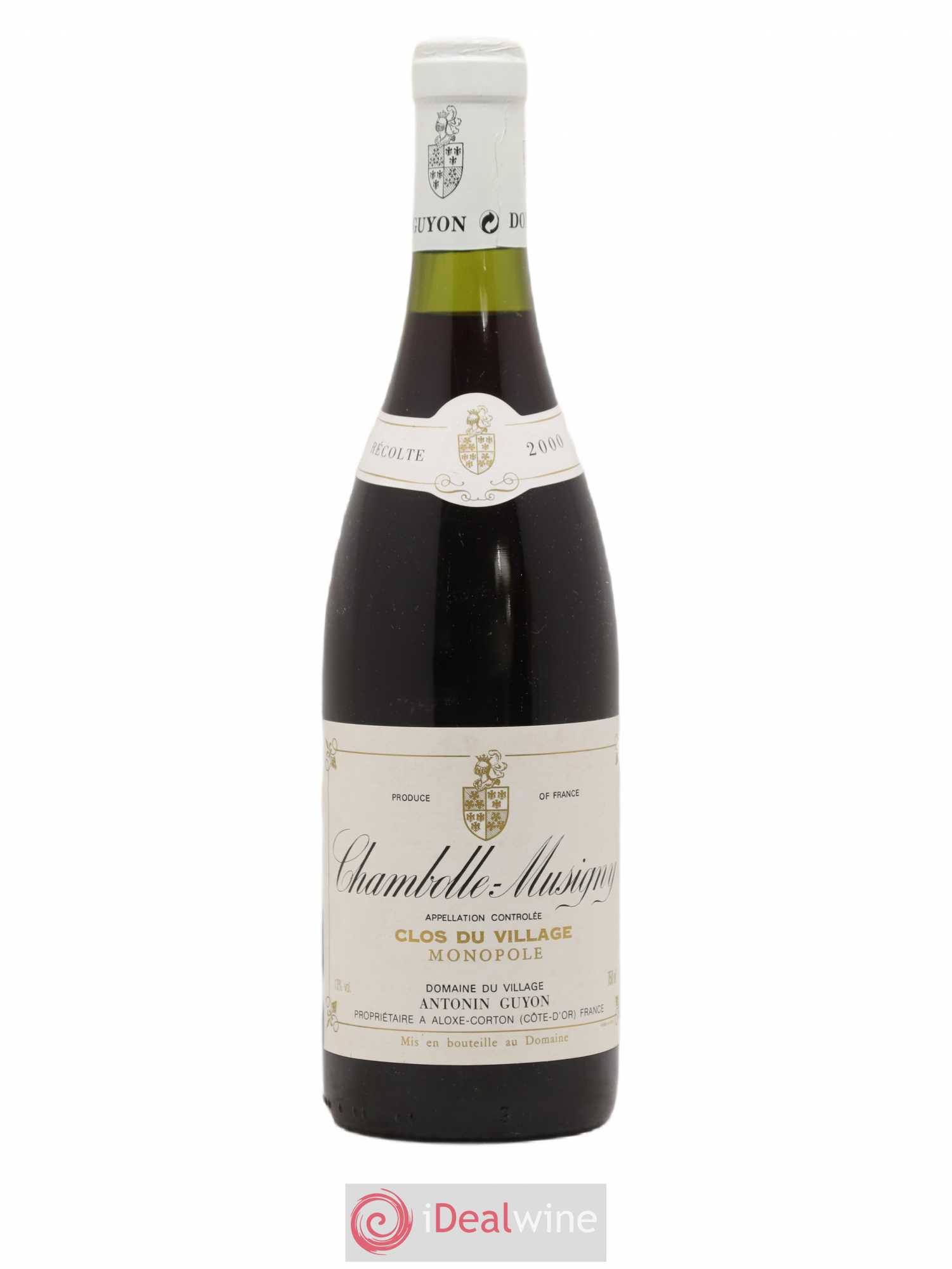 Chambolle-Musigny Clos Du Village Antonin Guyon 2000 - Posten von 1 Flasche - 0