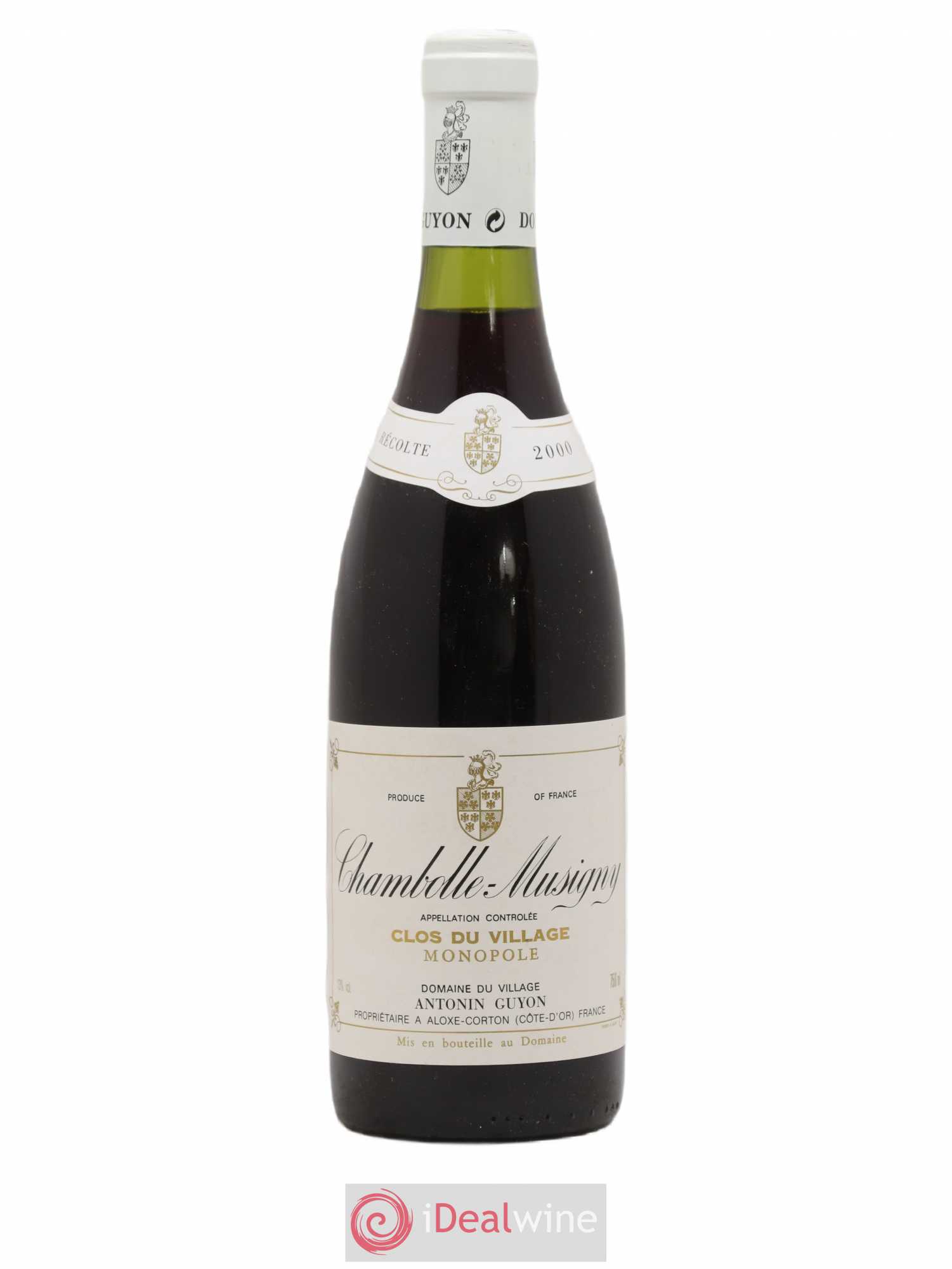 Chambolle-Musigny Clos Du Village Antonin Guyon 2000 - Posten von 1 Flasche - 0
