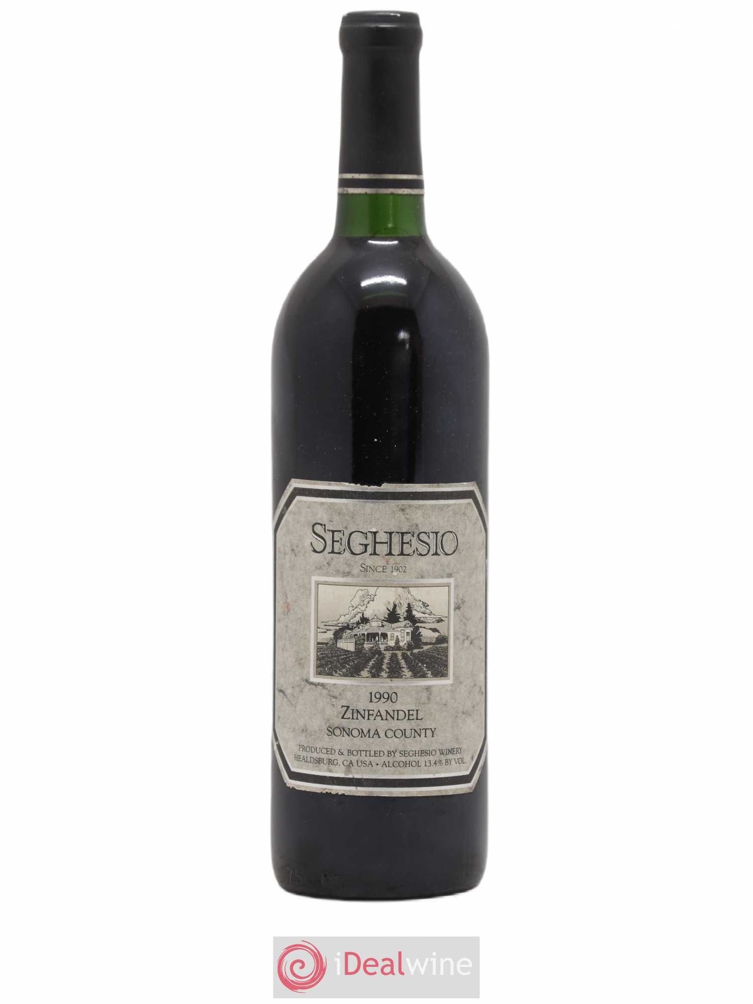 USA Sonoma County Zinfandel Seghesio 1990 - Posten von 1 Flasche - 0