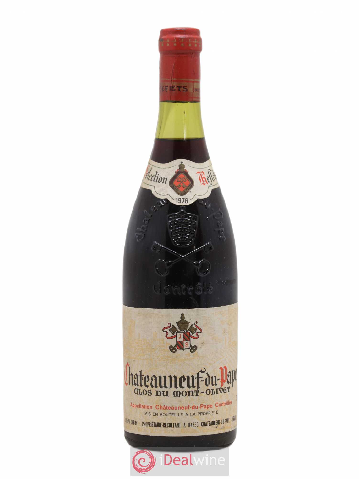 Châteauneuf-du-Pape Clos du Mont-Olivet 1976 - Lot de 1 bouteille - 0