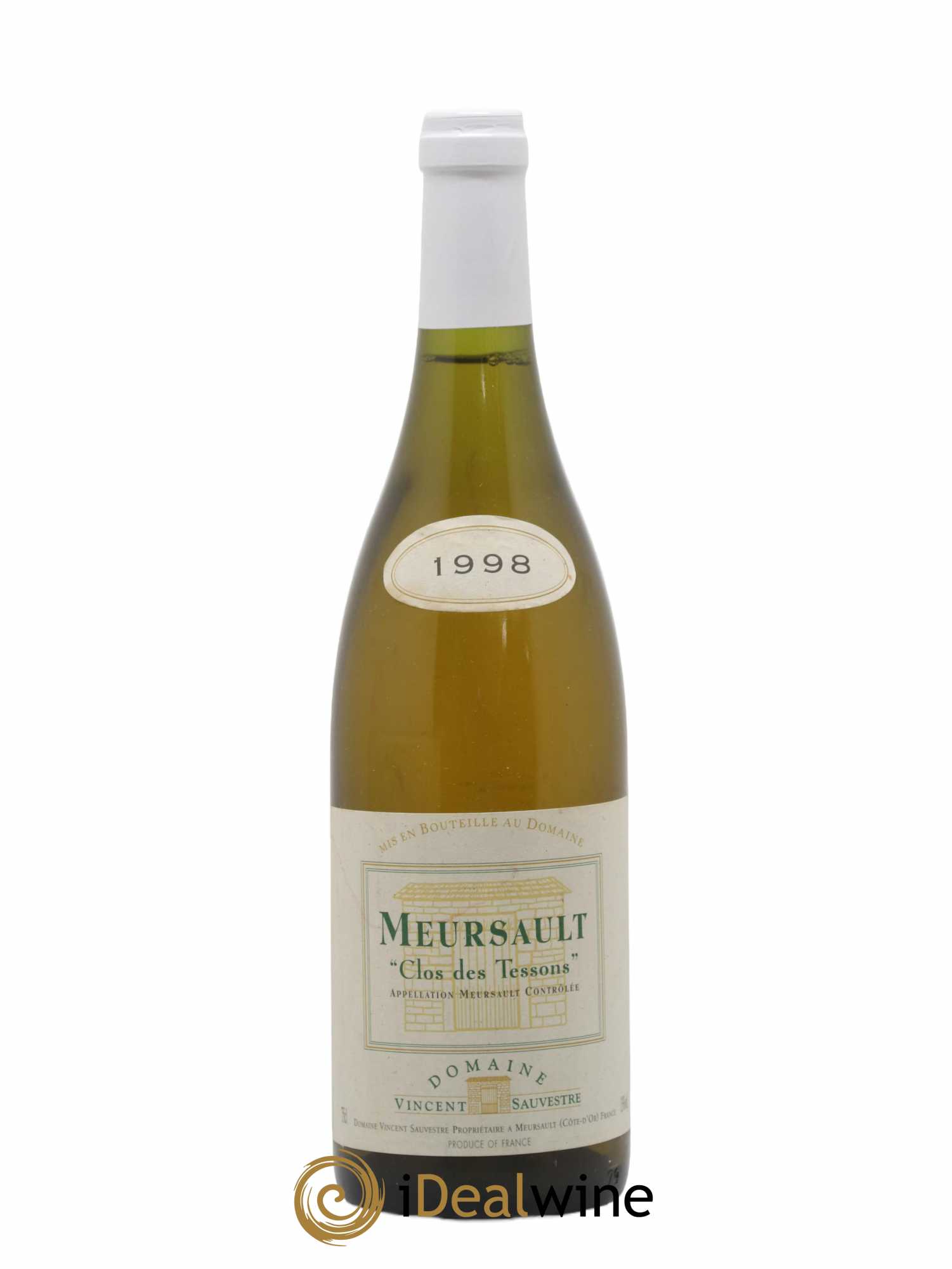 Meursault Clos des tessons Domaine Vincent Sauvestre 1998 - Posten von 1 Flasche - 0