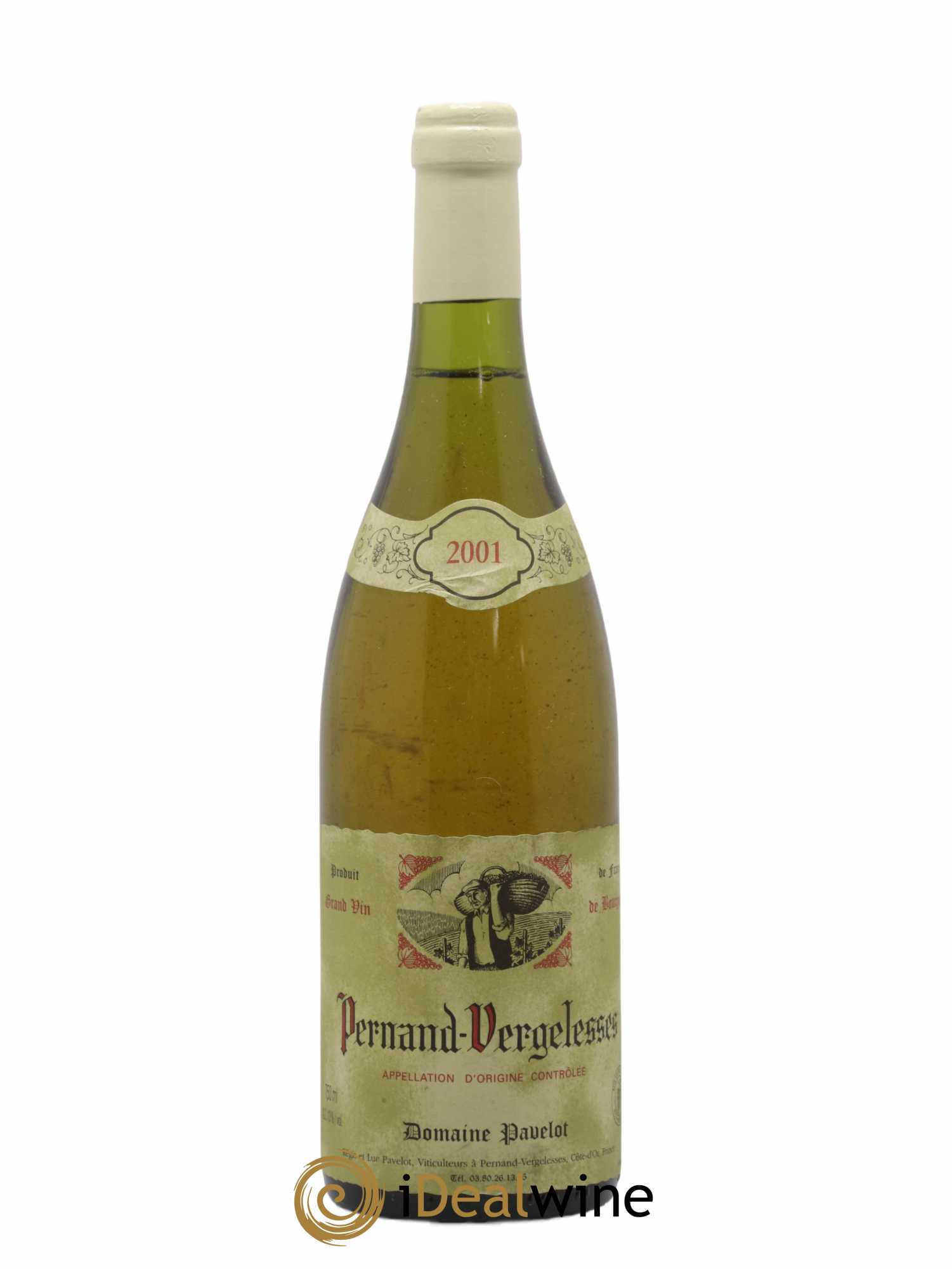 Pernand-Vergelesses Pavelot (Domaine) 2001 - Lot de 1 bouteille - 0