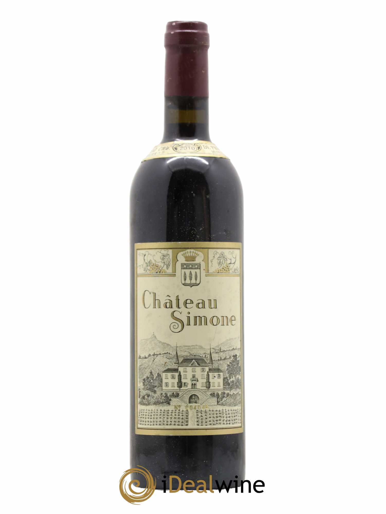 Palette Château Simone Famille Rougier 2010 - Lot de 1 bouteille - 0