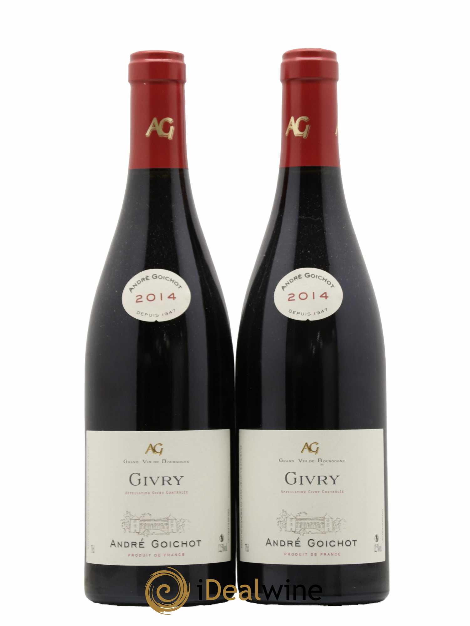 Givry Andre Goichot 2014 - Lot de 2 bouteilles - 0