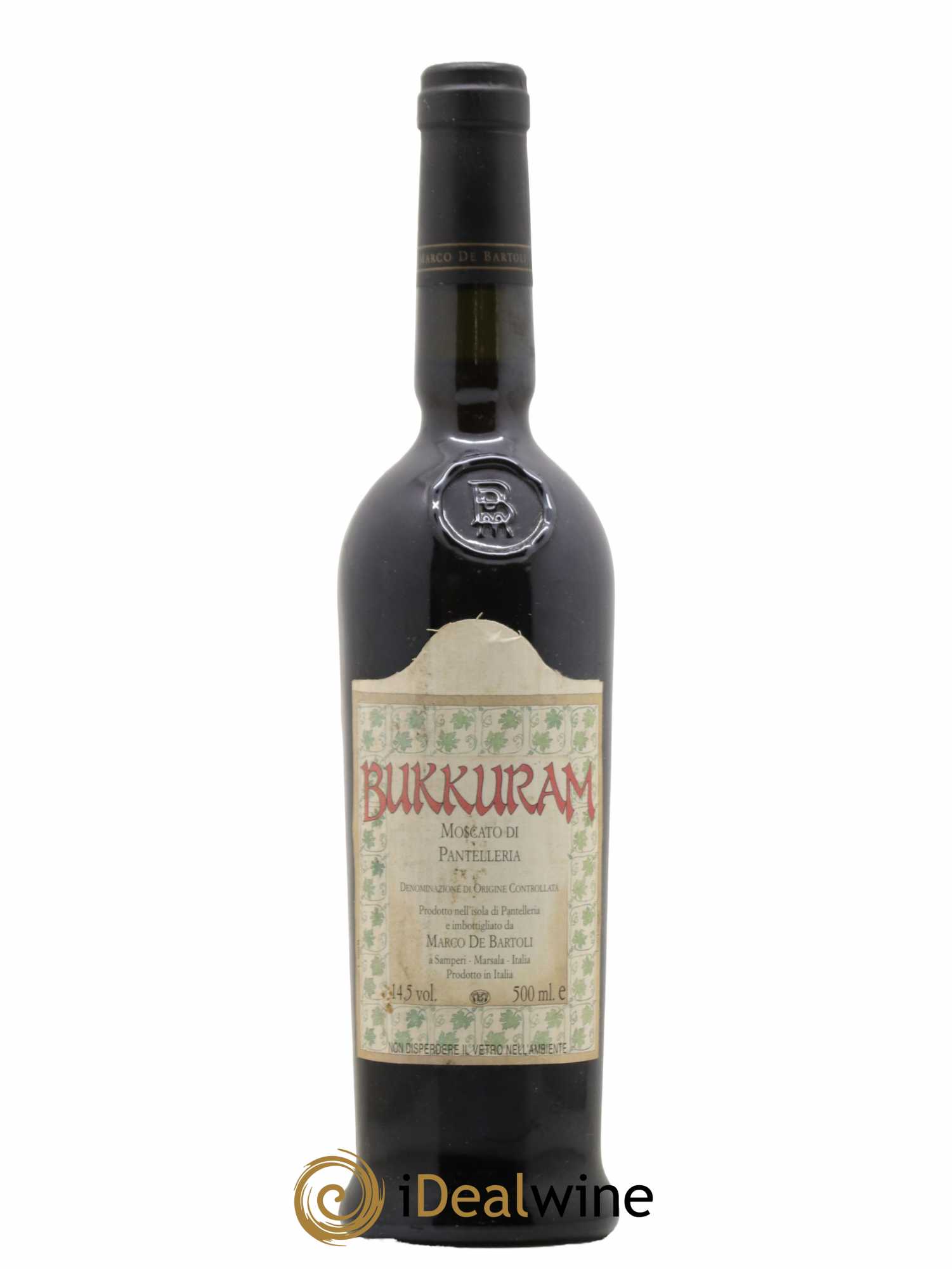 Italie Bukkuram Moscato di Pantelleria Marco de Bartoli 50cl - Lotto di 1 bottiglia - 0