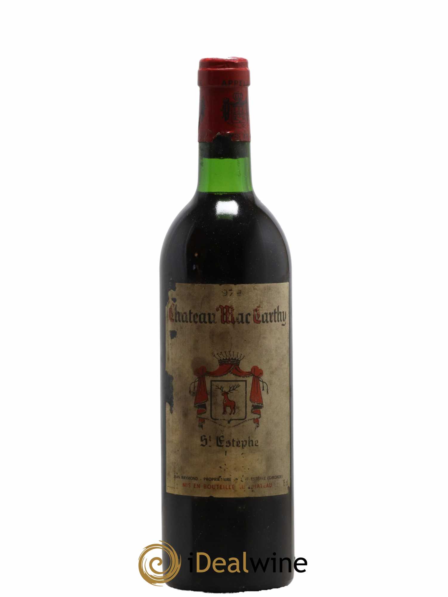 Saint-Estèphe Château MacCarthy 1976 - Lot de 1 bouteille - 0