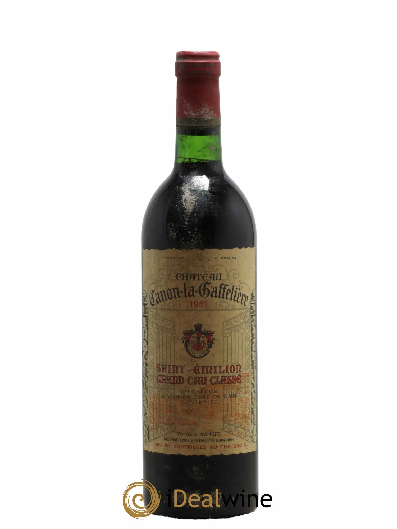 Château Canon la Gaffelière 1er Grand Cru Classé B 1981 - Lot de 1 bouteille - 0