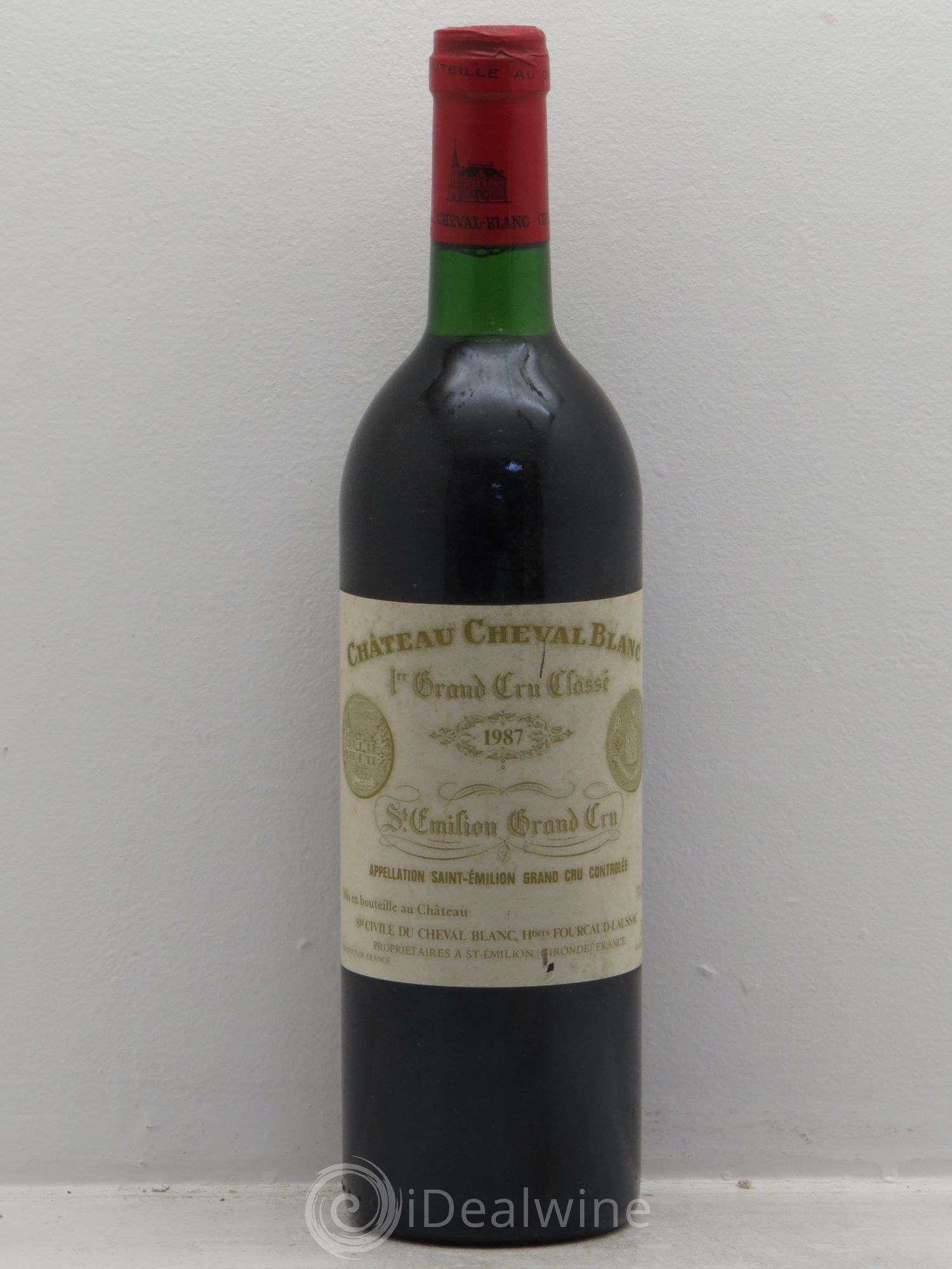 Château Cheval Blanc 1er Grand Cru Classé A 1987 - Lot de 1 bouteille - 0