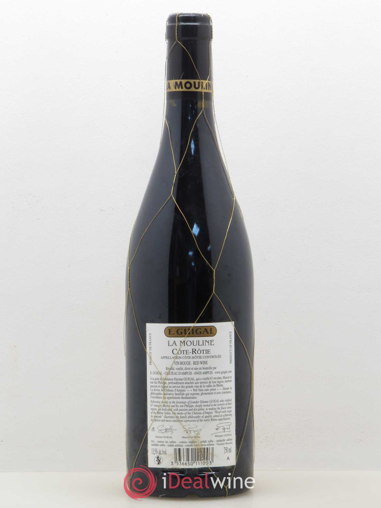 Côte-Rôtie La Mouline Guigal 2005 - Lot de 1 bouteille - 1