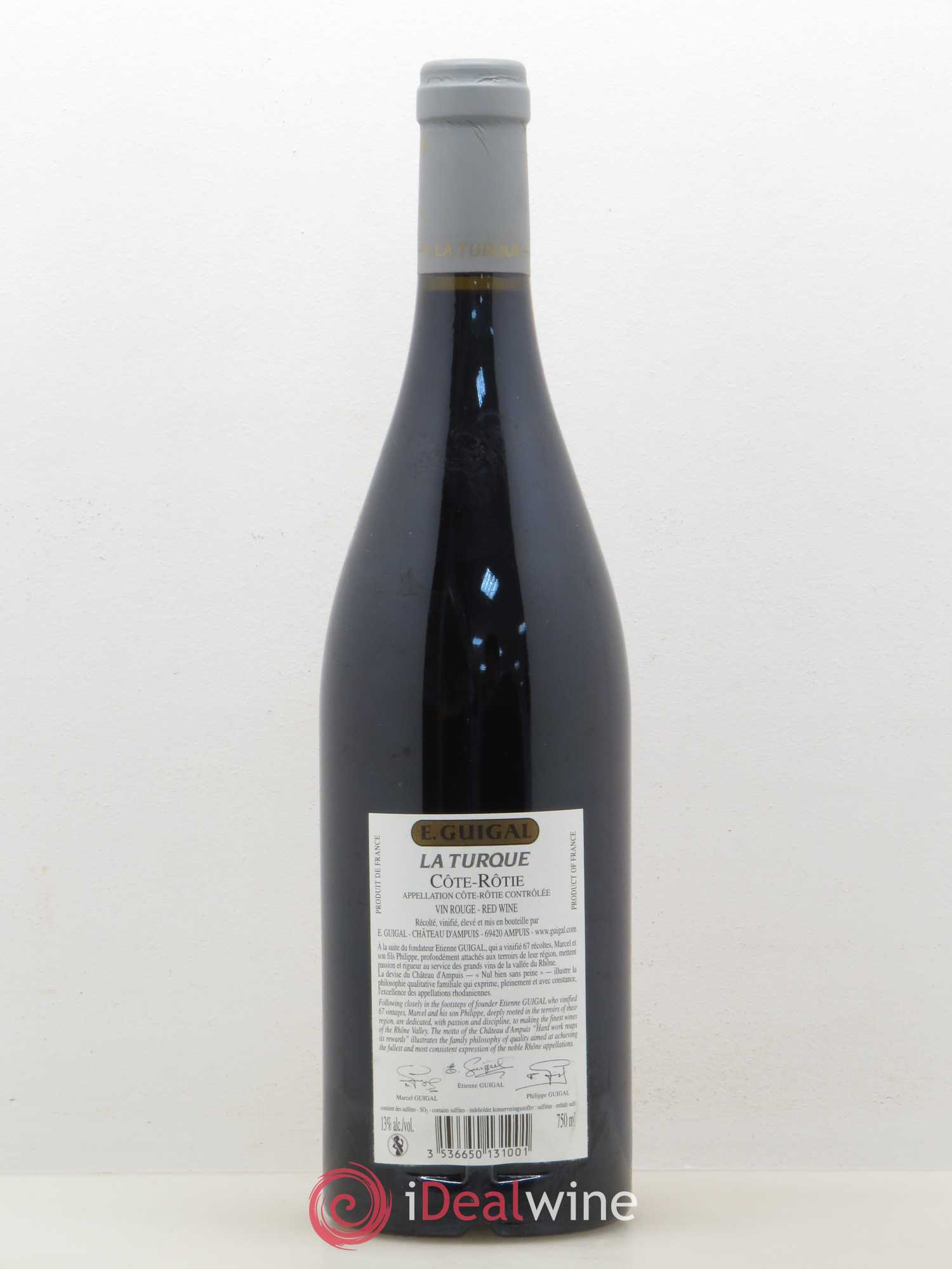 Côte-Rôtie La Turque Guigal 2005 - Lot de 1 bouteille - 1
