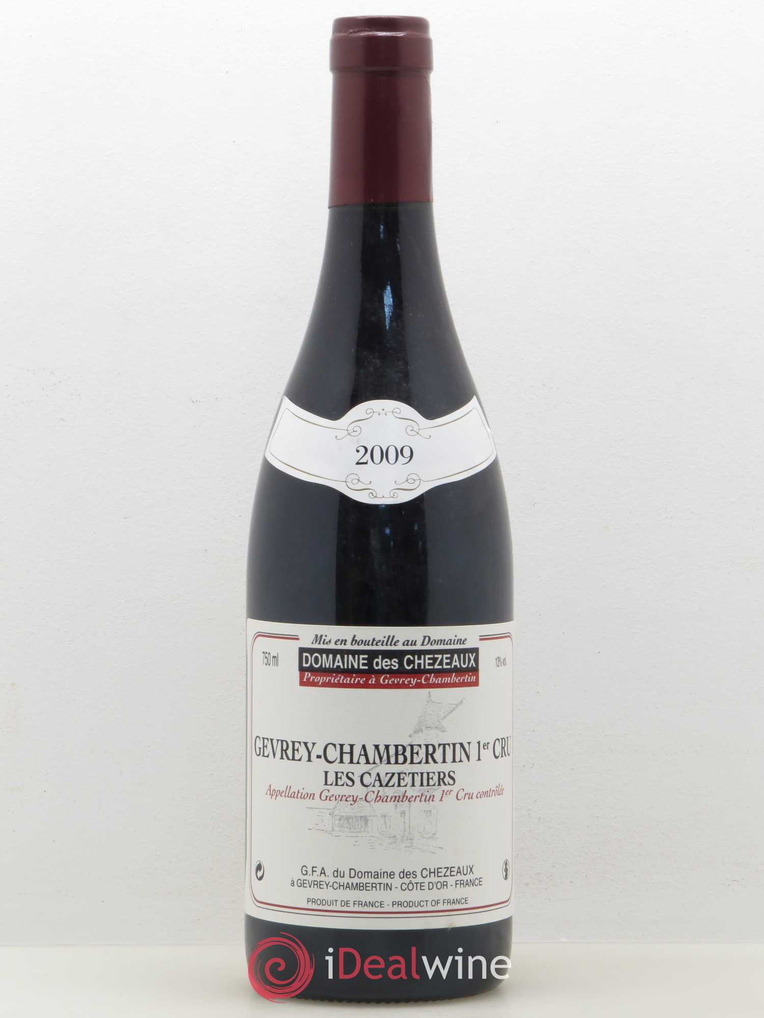 Gevrey-Chambertin 1er Cru Les Cazetiers Domaine des Chezeaux 2009 - Posten von 1 Flasche - 0