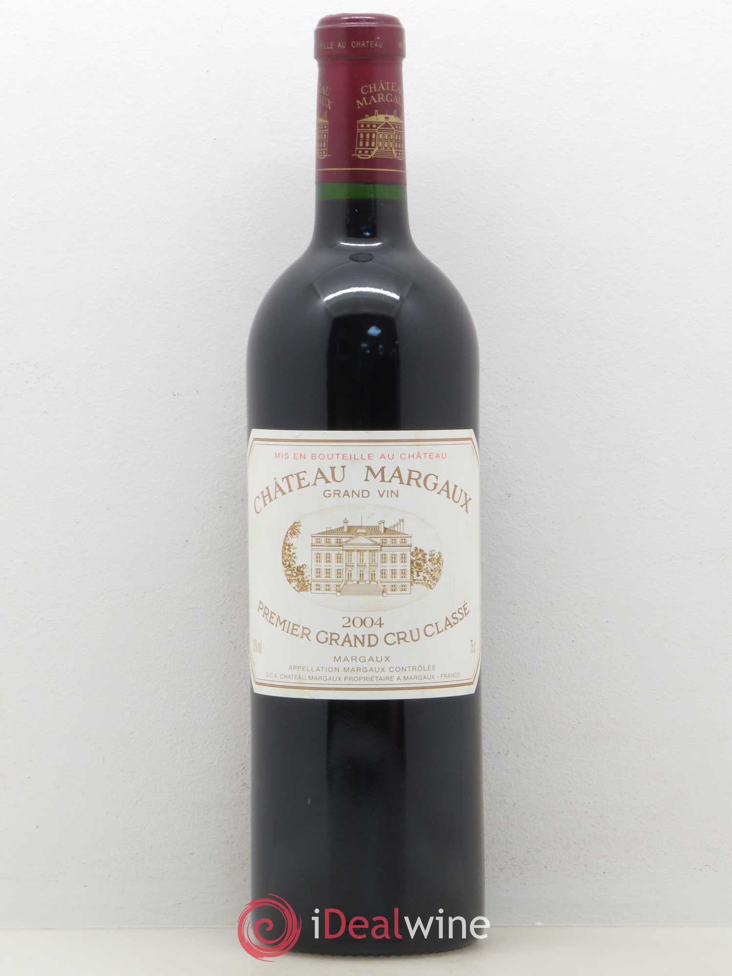 Château Margaux 1er Grand Cru Classé 2004 - Lot de 1 bouteille - 0
