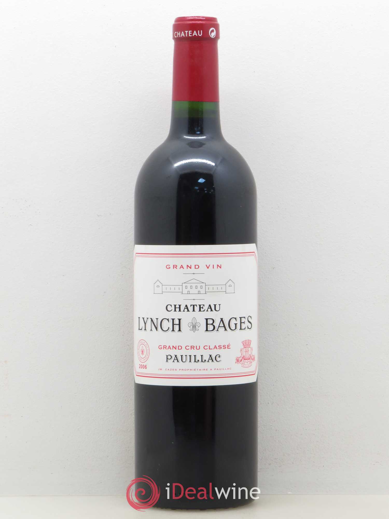 Château Lynch Bages 5ème Grand Cru Classé 2006 - Lot de 1 bouteille - 0