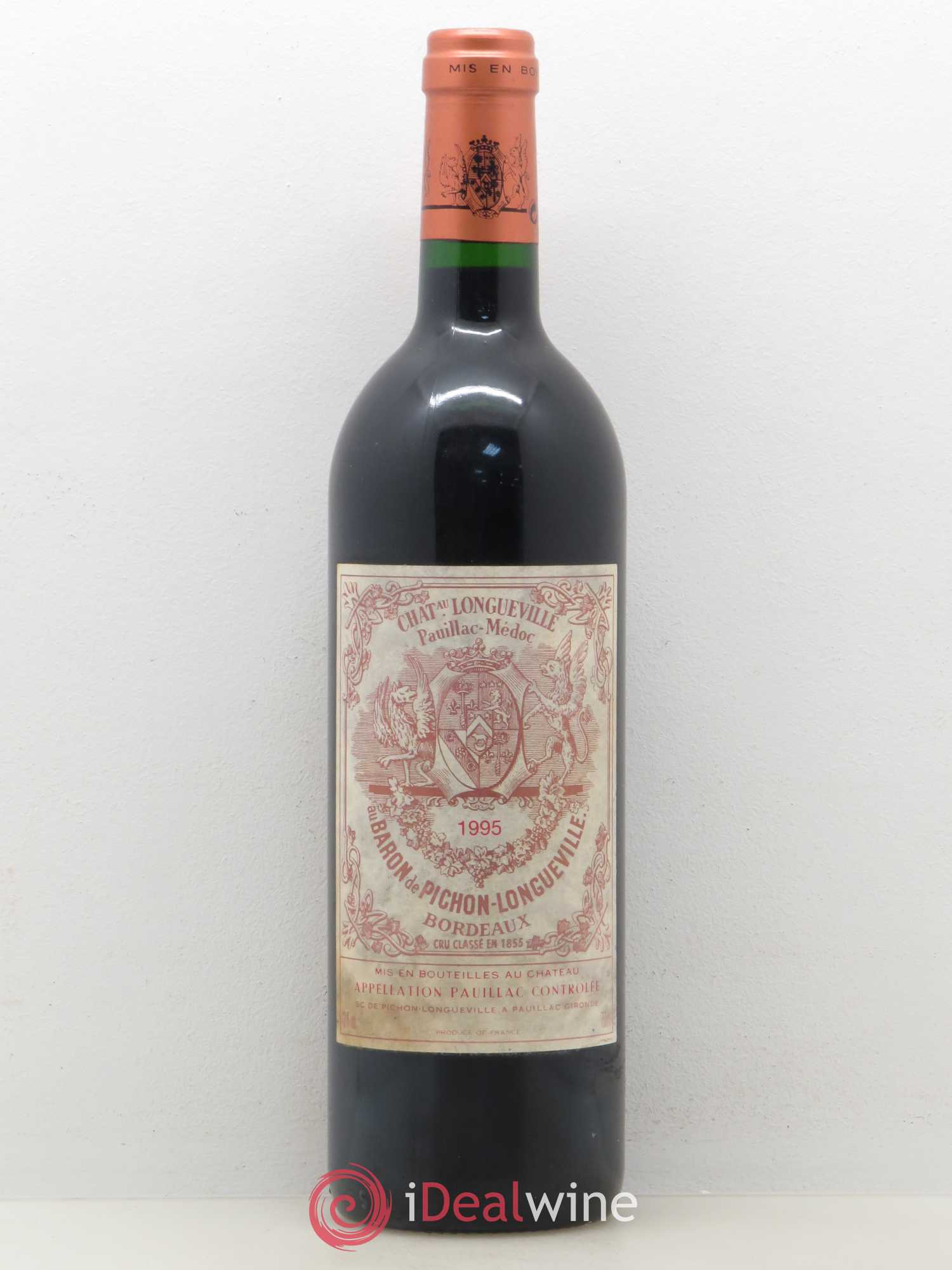 Pichon Longueville Baron 2ème Grand Cru Classé 1995 - Lot de 1 bouteille - 0