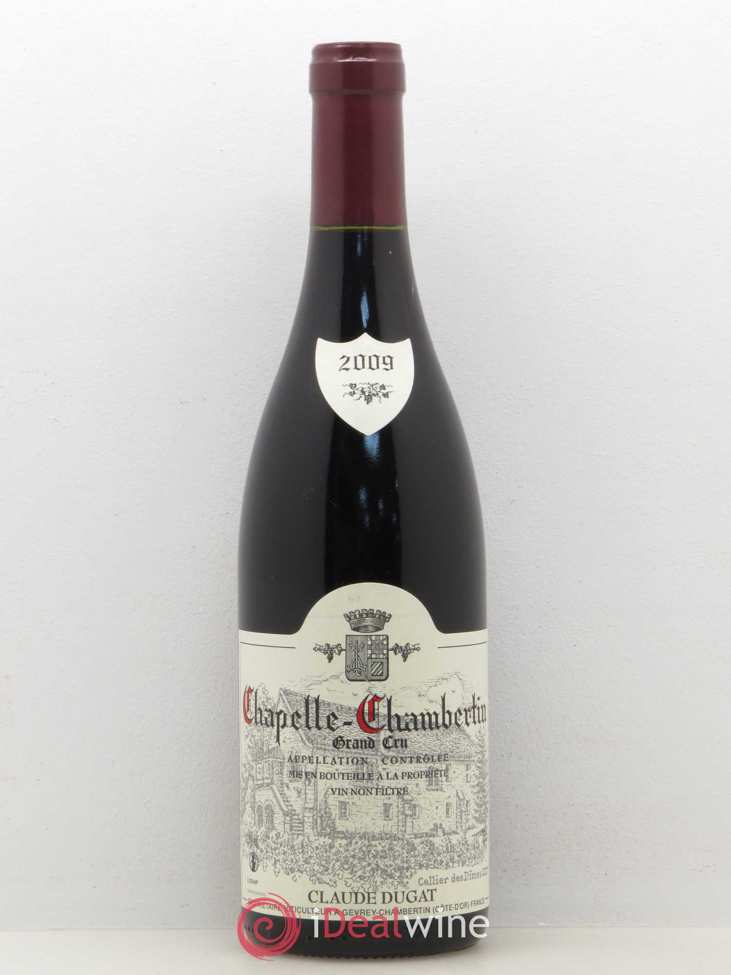 Chapelle-Chambertin Grand Cru Claude Dugat 2009 - Lot de 1 bouteille - 0