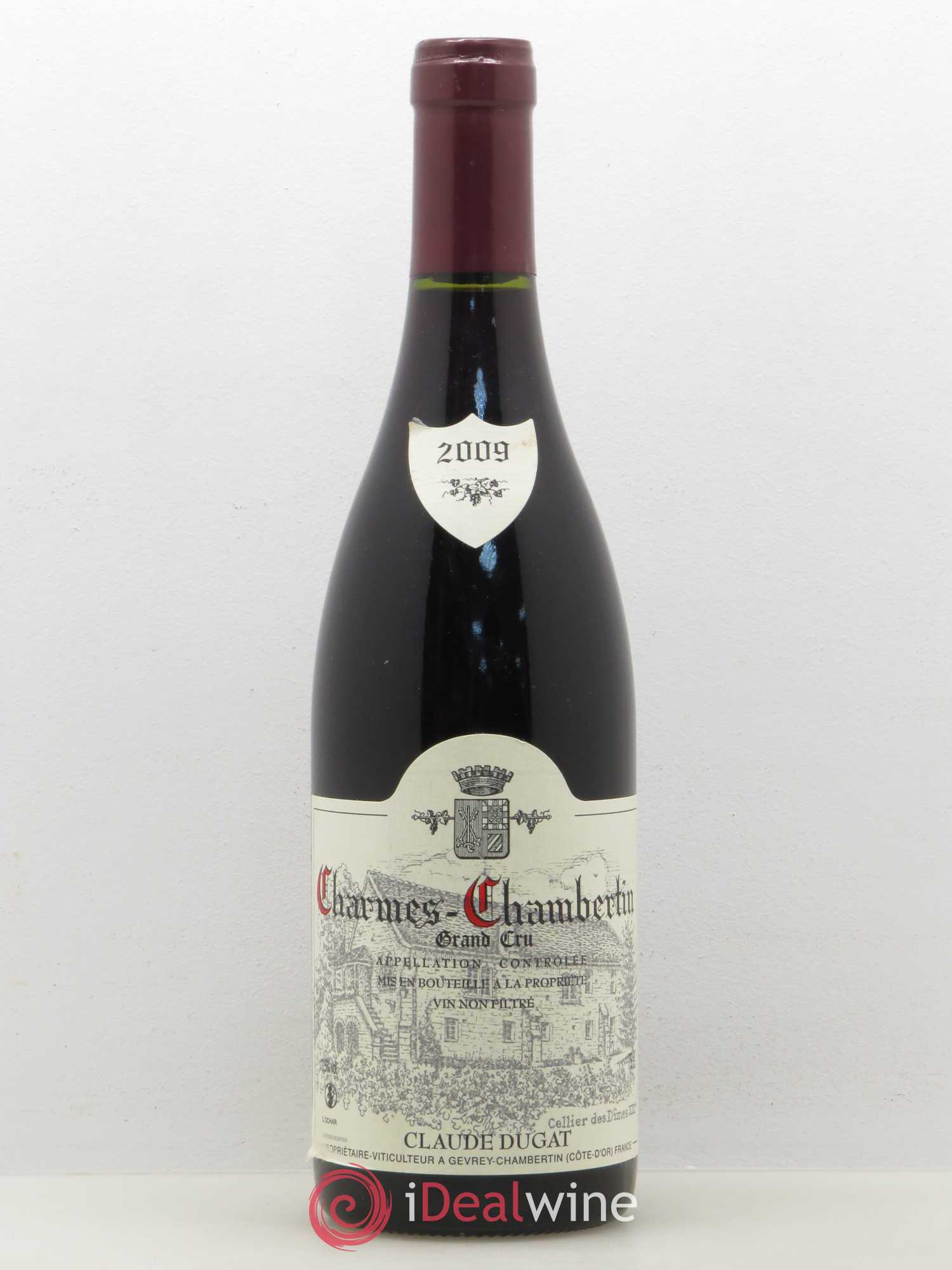 Charmes-Chambertin Grand Cru Claude Dugat 2009 - Lot de 1 bouteille - 0