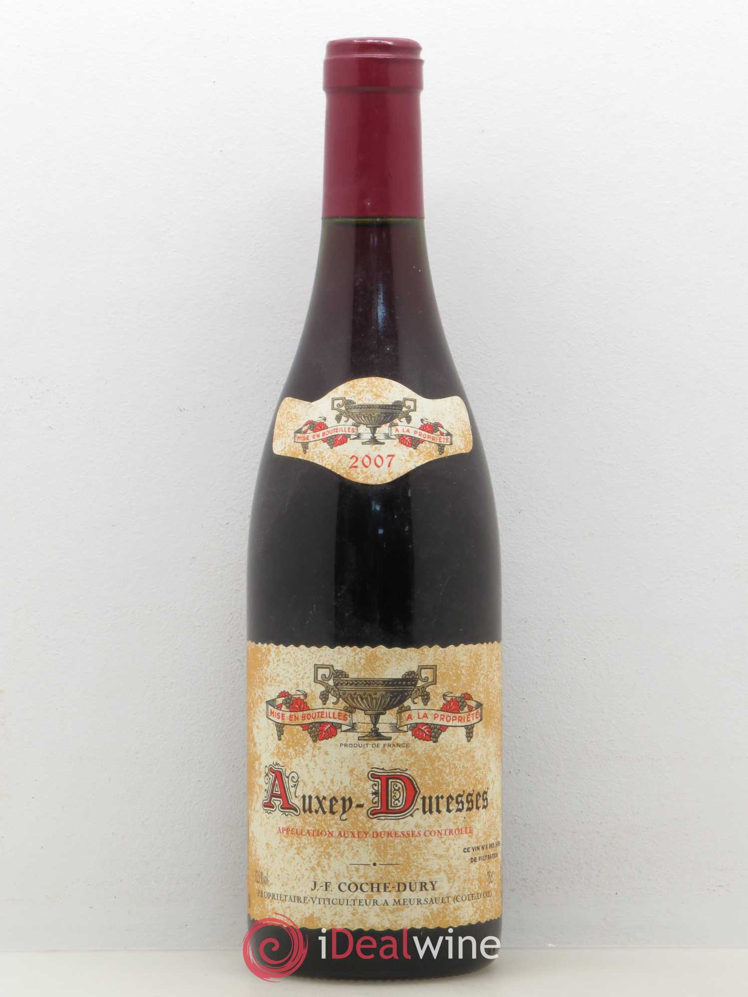 Auxey-Duresses Coche Dury (Domaine) 2007 - Lot de 1 bouteille - 0