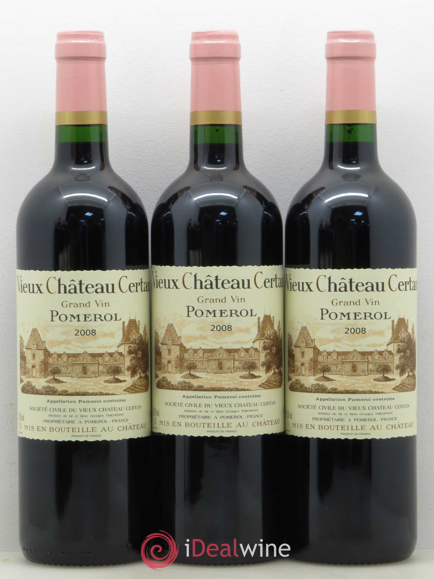 Vieux Château Certan 2008 - Lot de 6 bouteilles - 2