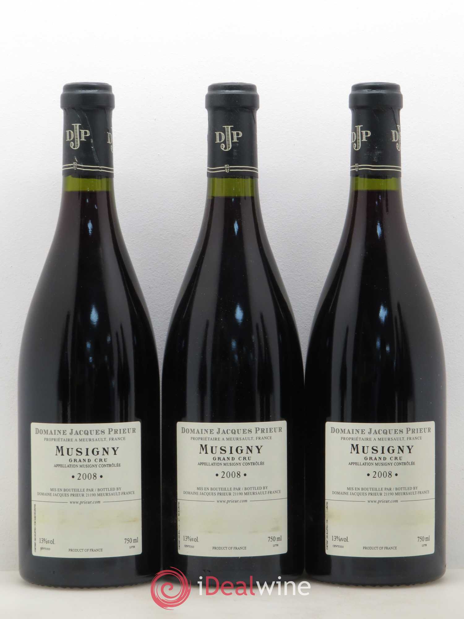 Musigny Grand Cru Jacques Prieur (Domaine) 2008 - Lot of 6 bottles - 2