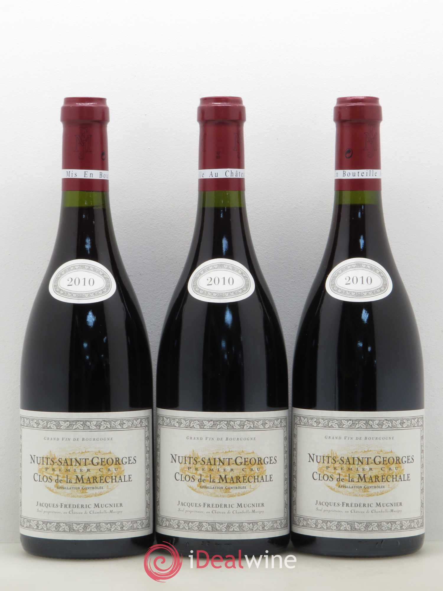 Nuits-Saint-Georges 1er Cru Clos de La Maréchale Jacques-Frédéric Mugnier 2010 - Lot de 6 bouteilles - 2
